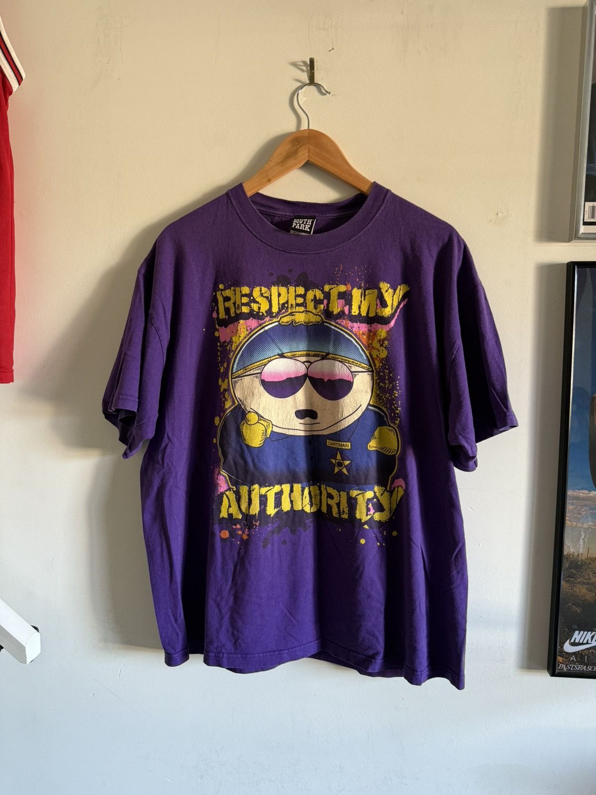 Vintage South Park Sheriff Cartman Vintage Tee Hoodie, Sweatshirt | PodTeesHub.com