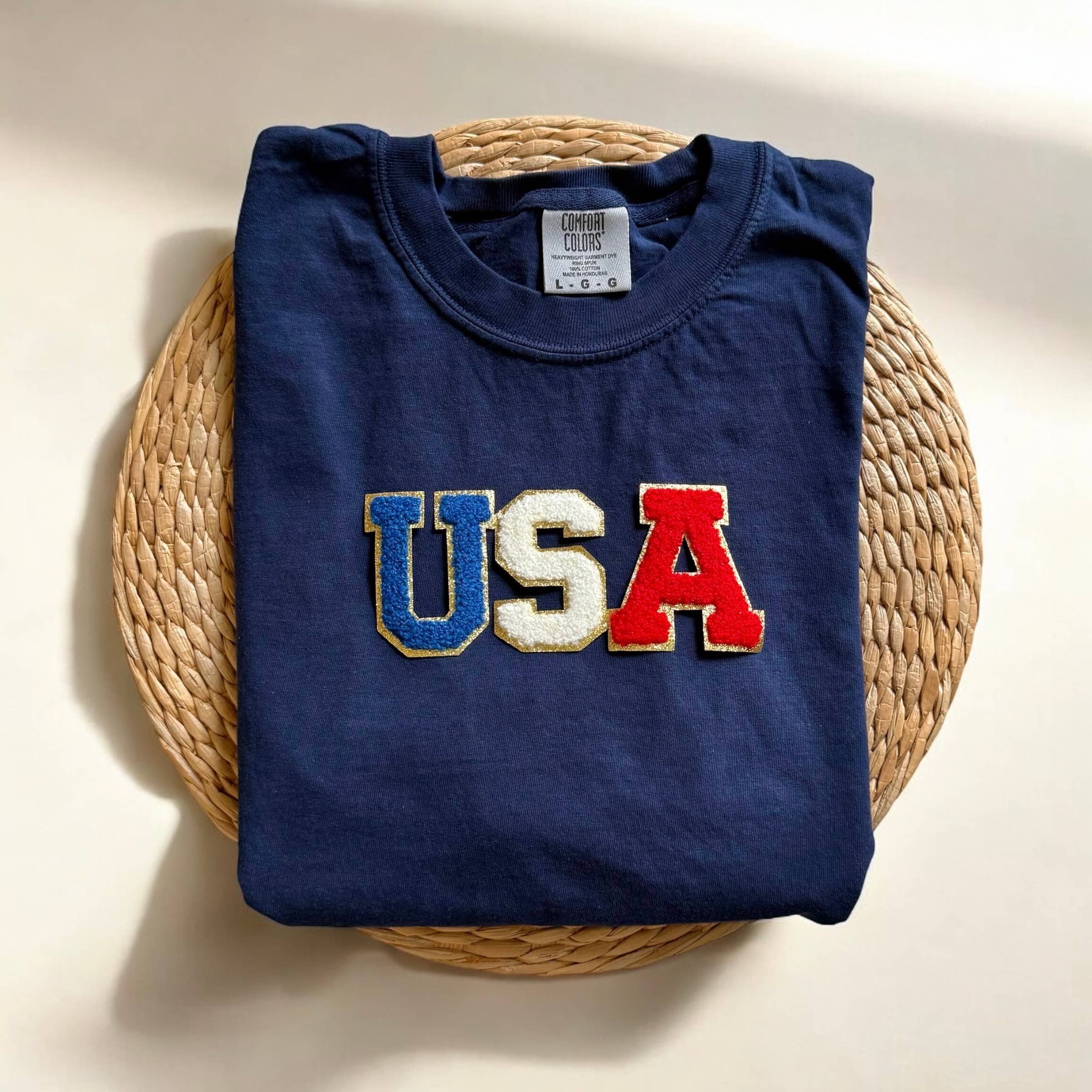 Comfort Colors USA Shirt, Vintage 4th of July Shirts Hoodie, Sweatshirt | PodTeesHub.com