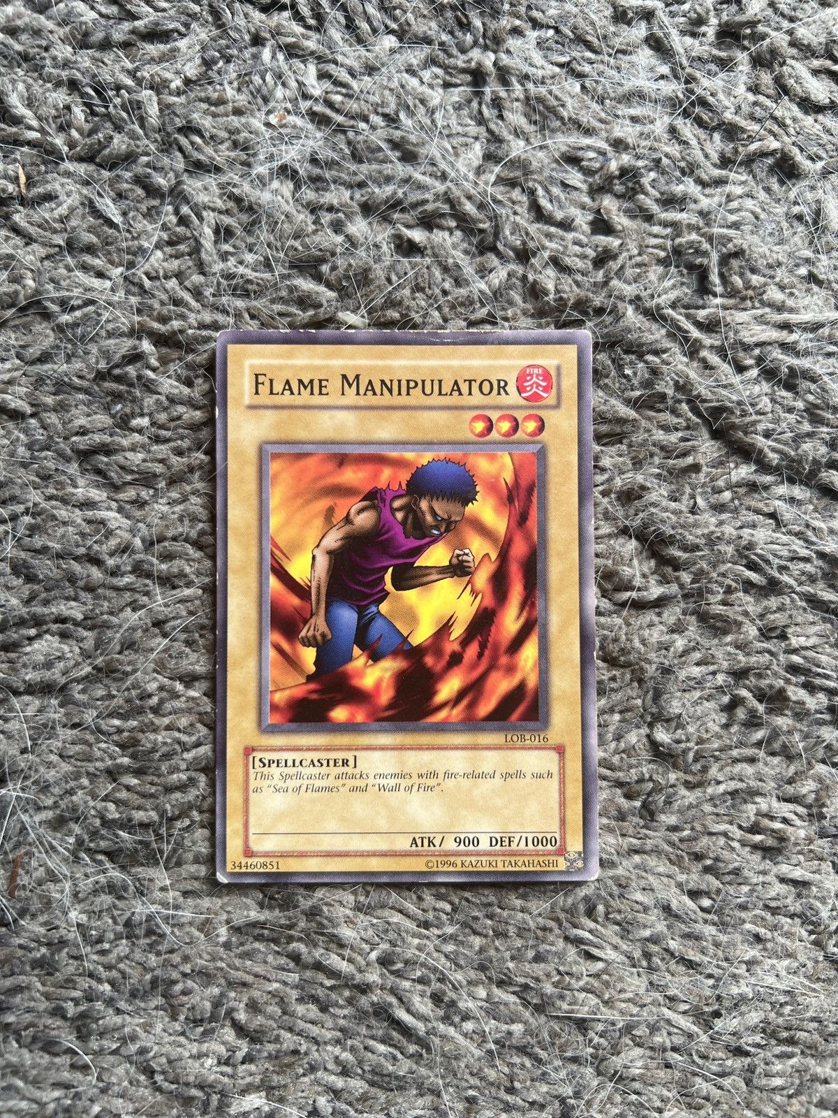 Vintage 1996 Konami Yu Gi Oh Flame Manipulator Card T-Shirts, Hoodie, Sweatshirt | PodTeesHub.com