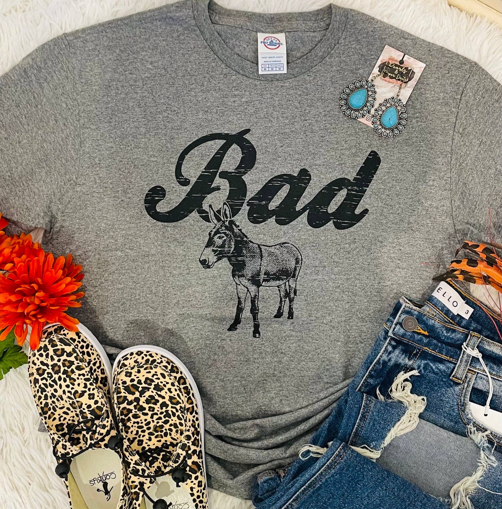 Bad Ass Tee Hoodie, Sweatshirt | PodTeesHub.com