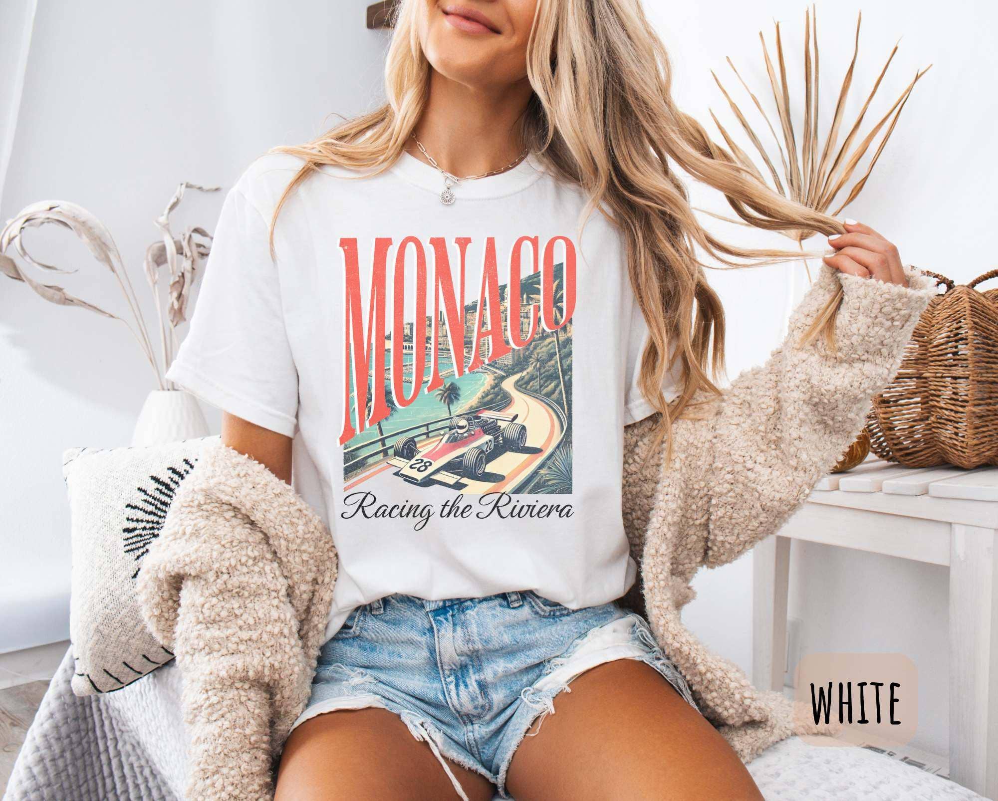 Monaco Racer Formula 1 Racing Motorsport Racing Tee French Hoodie, Sweatshirt | PodTeesHub.com
