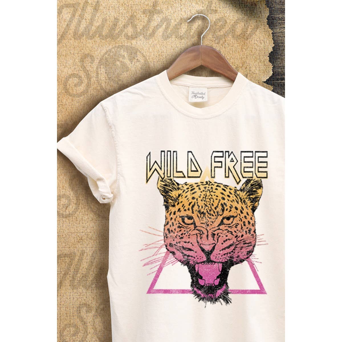 Wild Free Vintage Graphic  Tee Hoodie, Sweatshirt | PodTeesHub.com