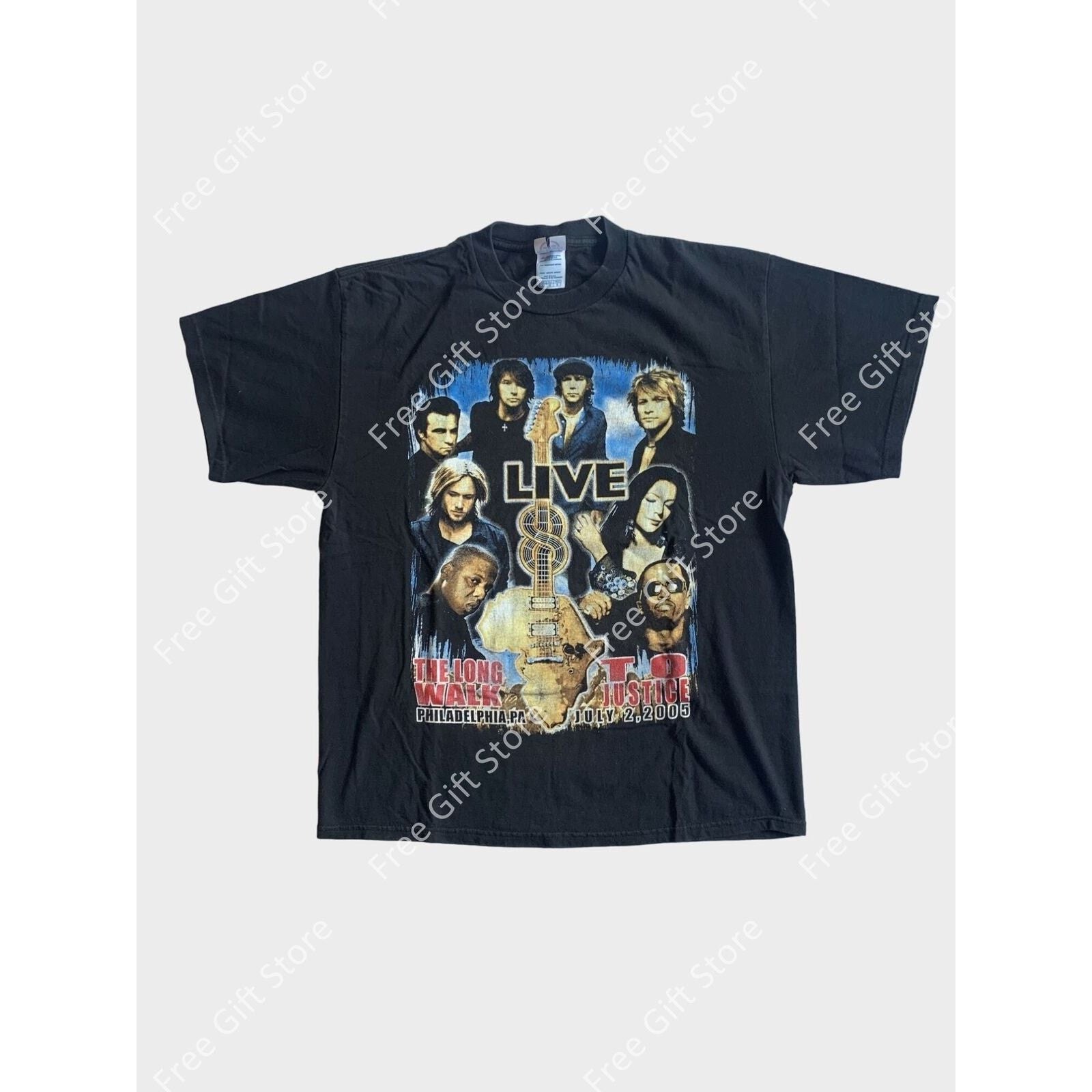 Vintage 2005 Long Walk Justice Live Concert Jay Z T-Shirts, Hoodie, Sweatshirt