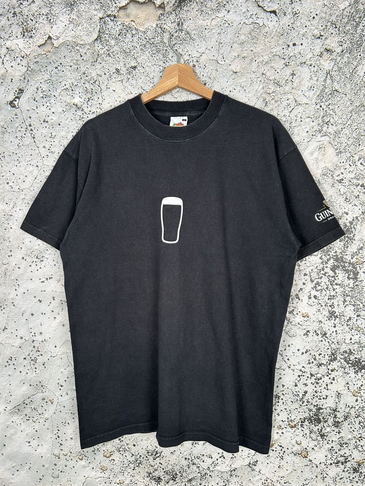 Vintage Guinness Beer Promo Graphic Tee 90s Baggy Rap Hoodie, Sweatshirt | PodTeesHub.com