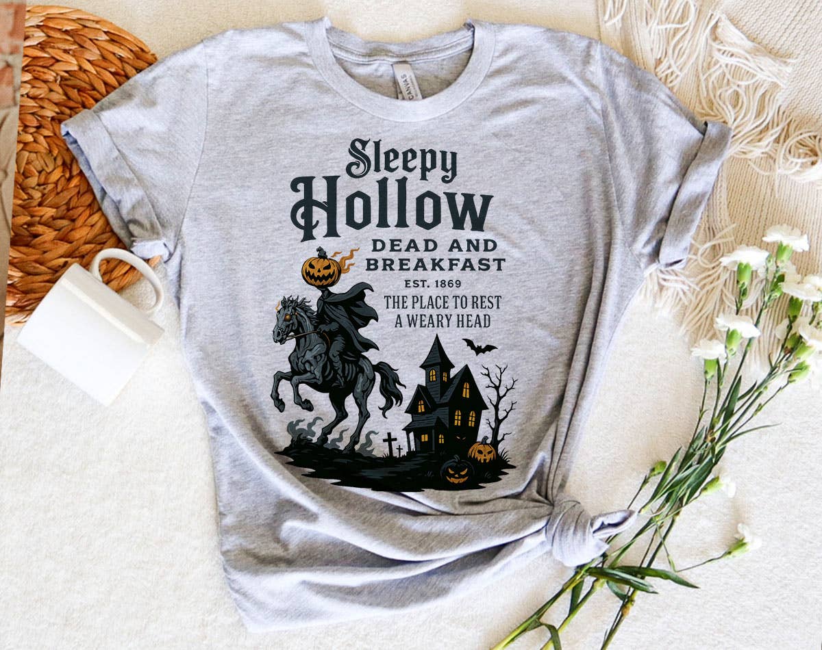 Sleepy Hollow - Halloween Pumpkin Horror Movie T-Shirt Hoodie, Sweatshirt | PodTeesHub.com