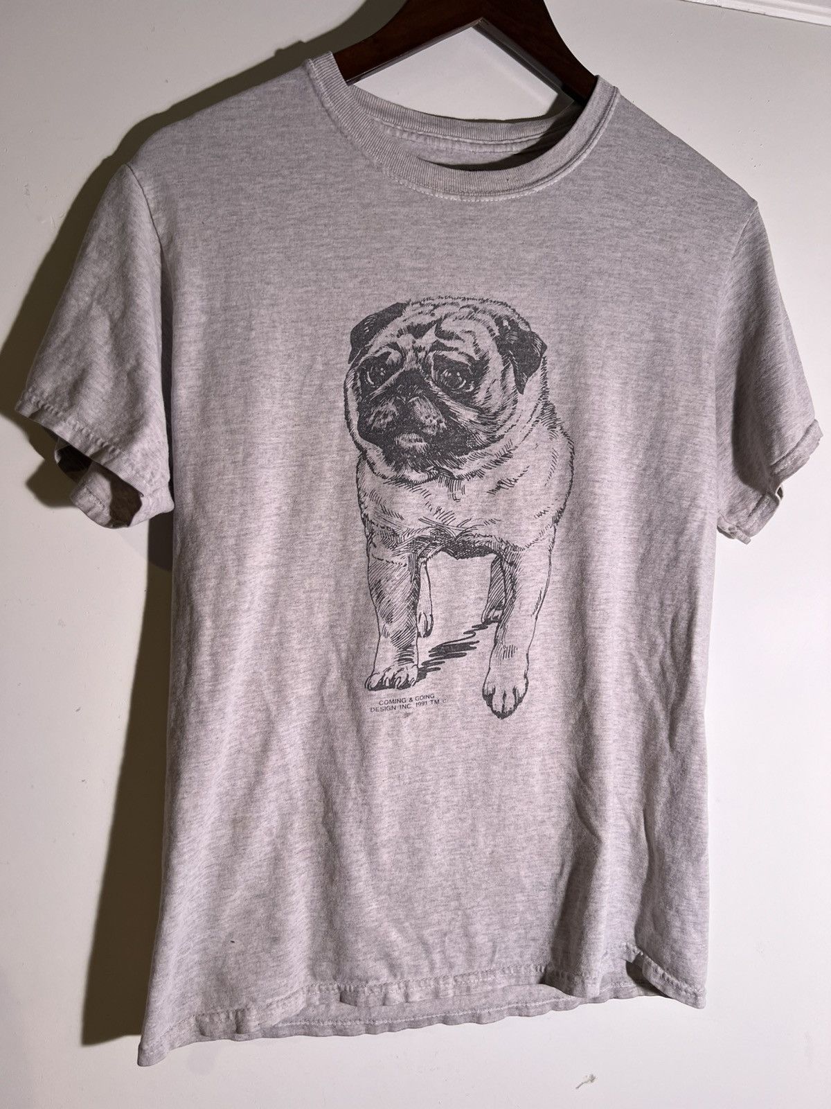 Vintage 90 S 2000 S Y2k Vtg Vintage Pug Dog Pet Animal Retro T Shirt Hoodie, Sweatshirt | PodTeesHub.com