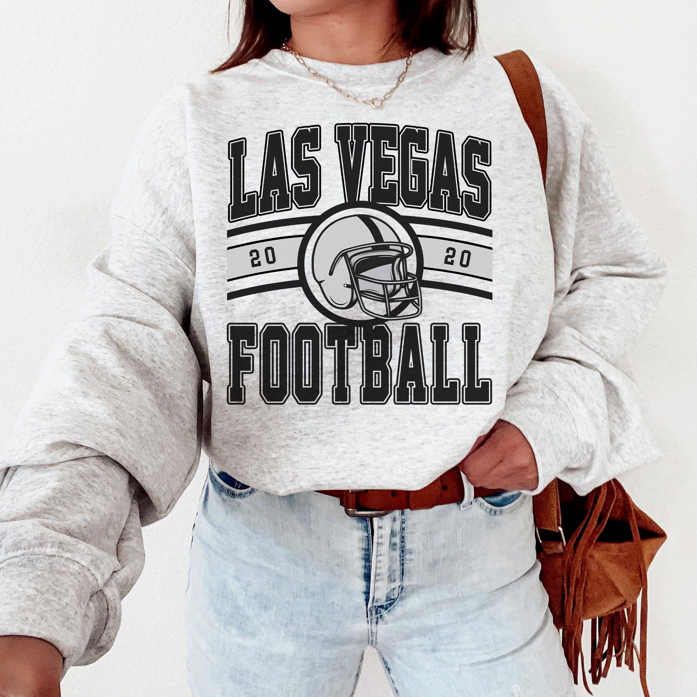 Retro Las Vegas Football , Vintage Raider Fan  Sweatshirt T-Shirts, Hoodie | PodTeesHub.com