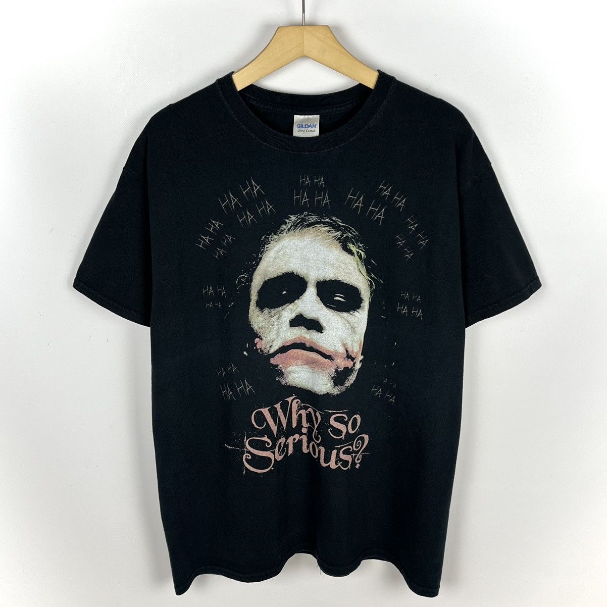 Vintage Joker Why So Serious Rare Dc Movie Tee 00 S Hoodie, Sweatshirt | PodTeesHub.com