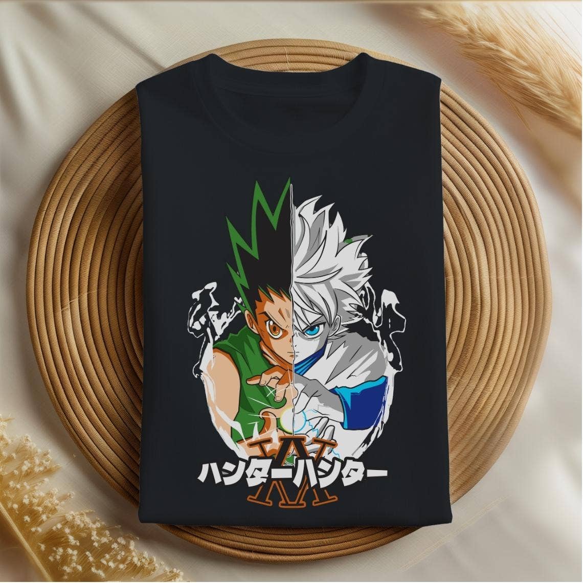 Hxh Gon & Killua Graphic Tee - Vintage Anime Gift Shirt Hoodie, Sweatshirt | PodTeesHub.com