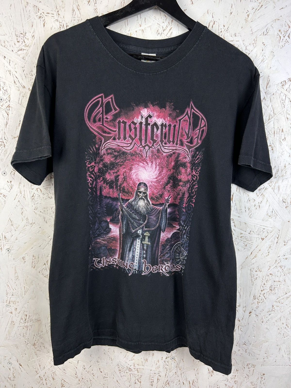 Band Tees Vintage Ensiferum Unsung Heroes 2012 Metal T Shirt Hoodie, Sweatshirt | PodTeesHub.com