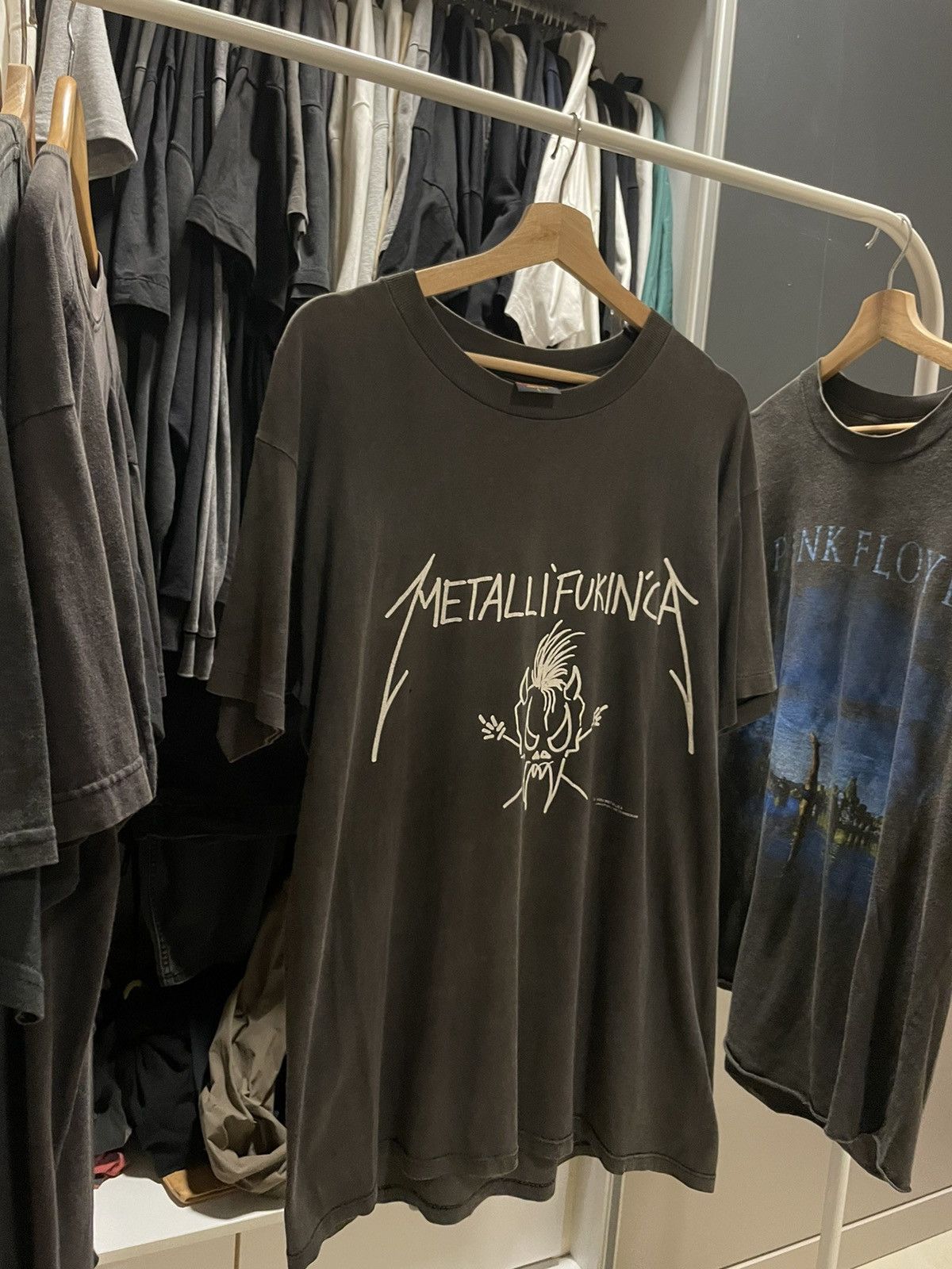 Vintage 1993 Metallifukinca Metallica Tee Hoodie, Sweatshirt | PodTeesHub.com