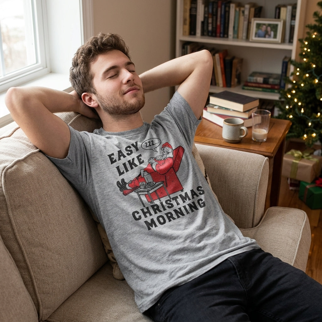 Easy Like Christmas Morning Men's T Shirt