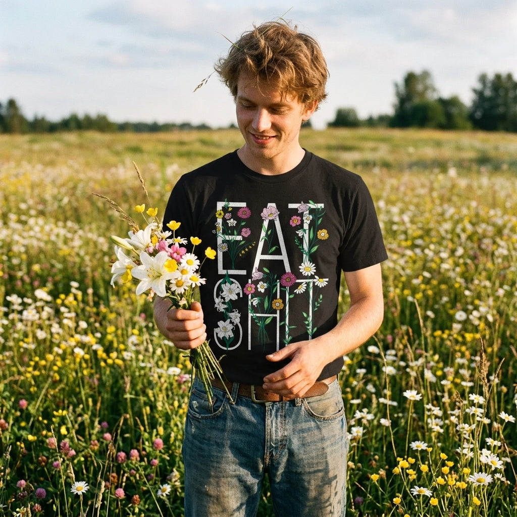 Eat Shit Flowers Men's T Shirt