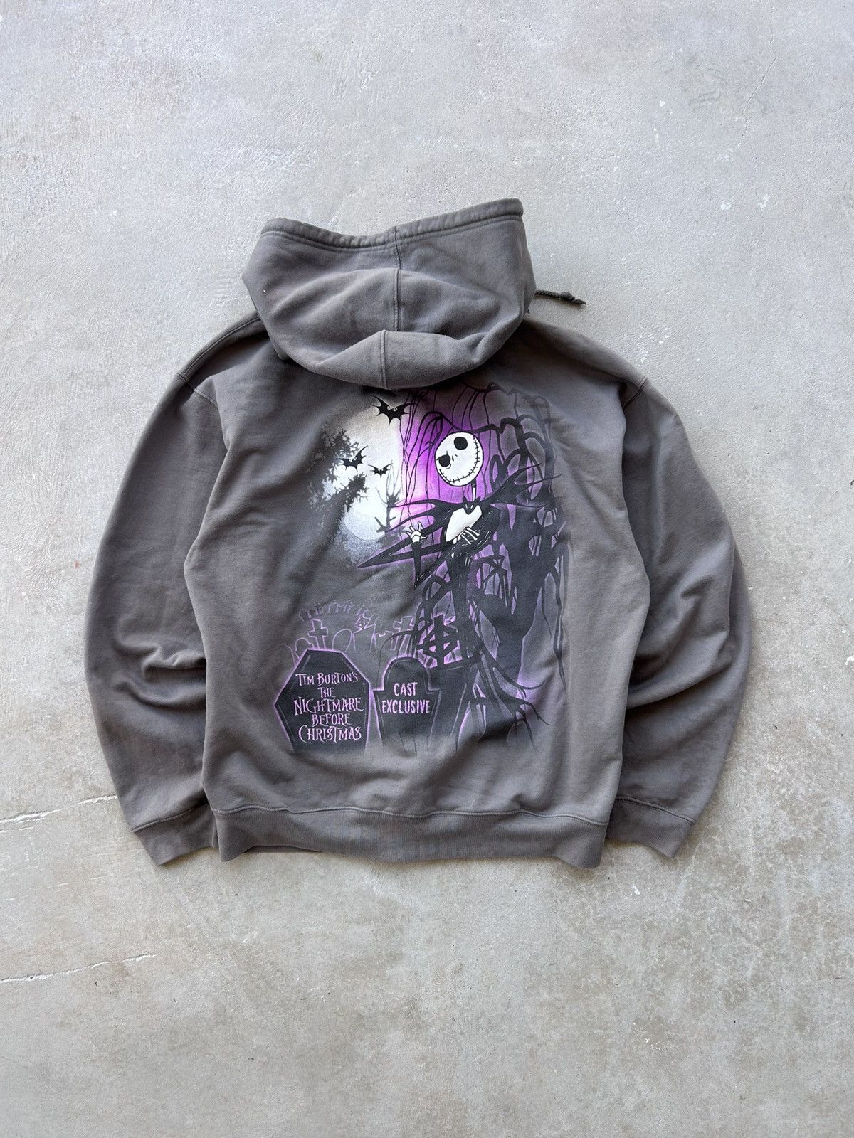 Vintage Y2k Grunge Jack Skellington Sweatshirt Hoodie T-Shirts | PodTeesHub.com
