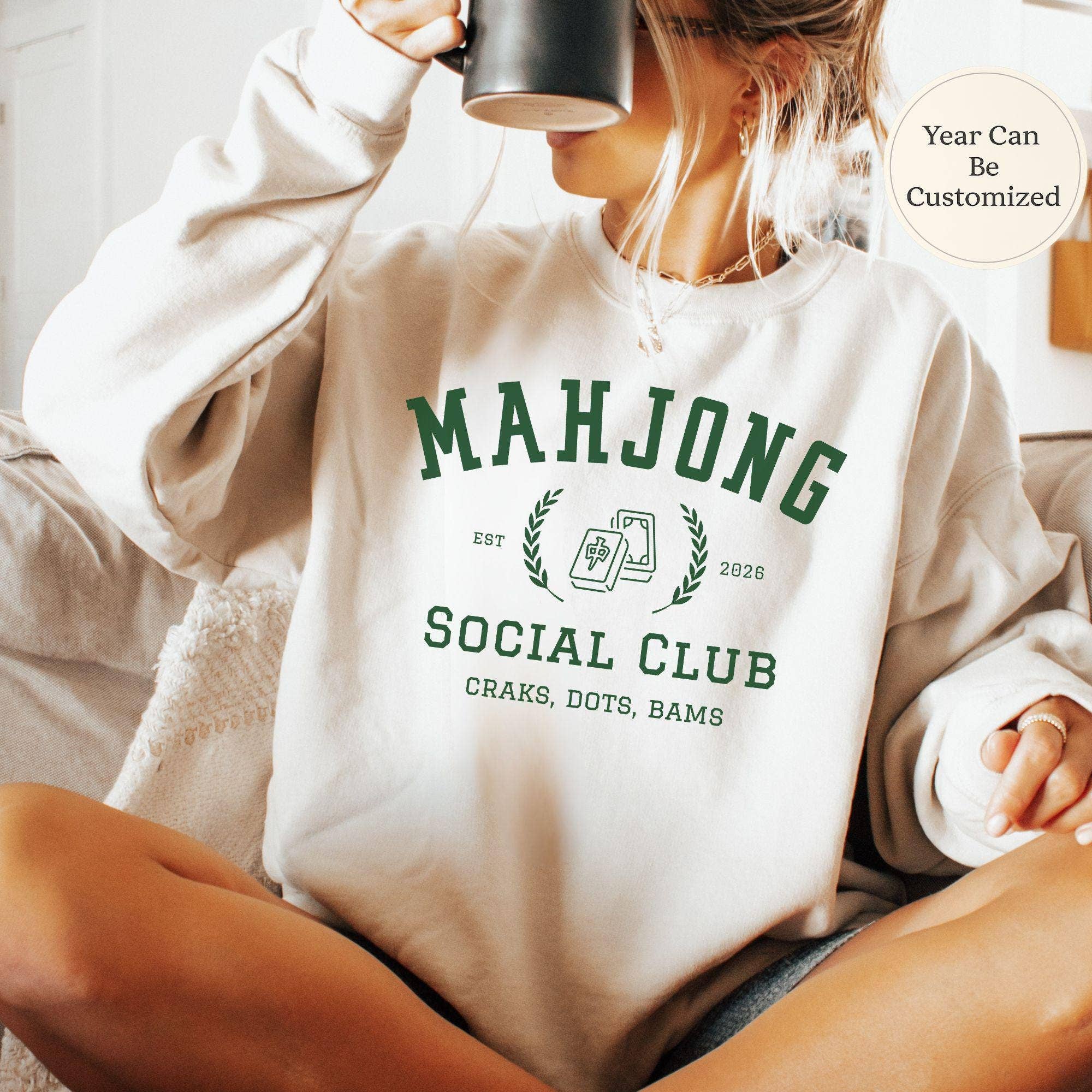 Mahjong Social Club Sweatshirt T-Shirts, Hoodie | PodTeesHub.com