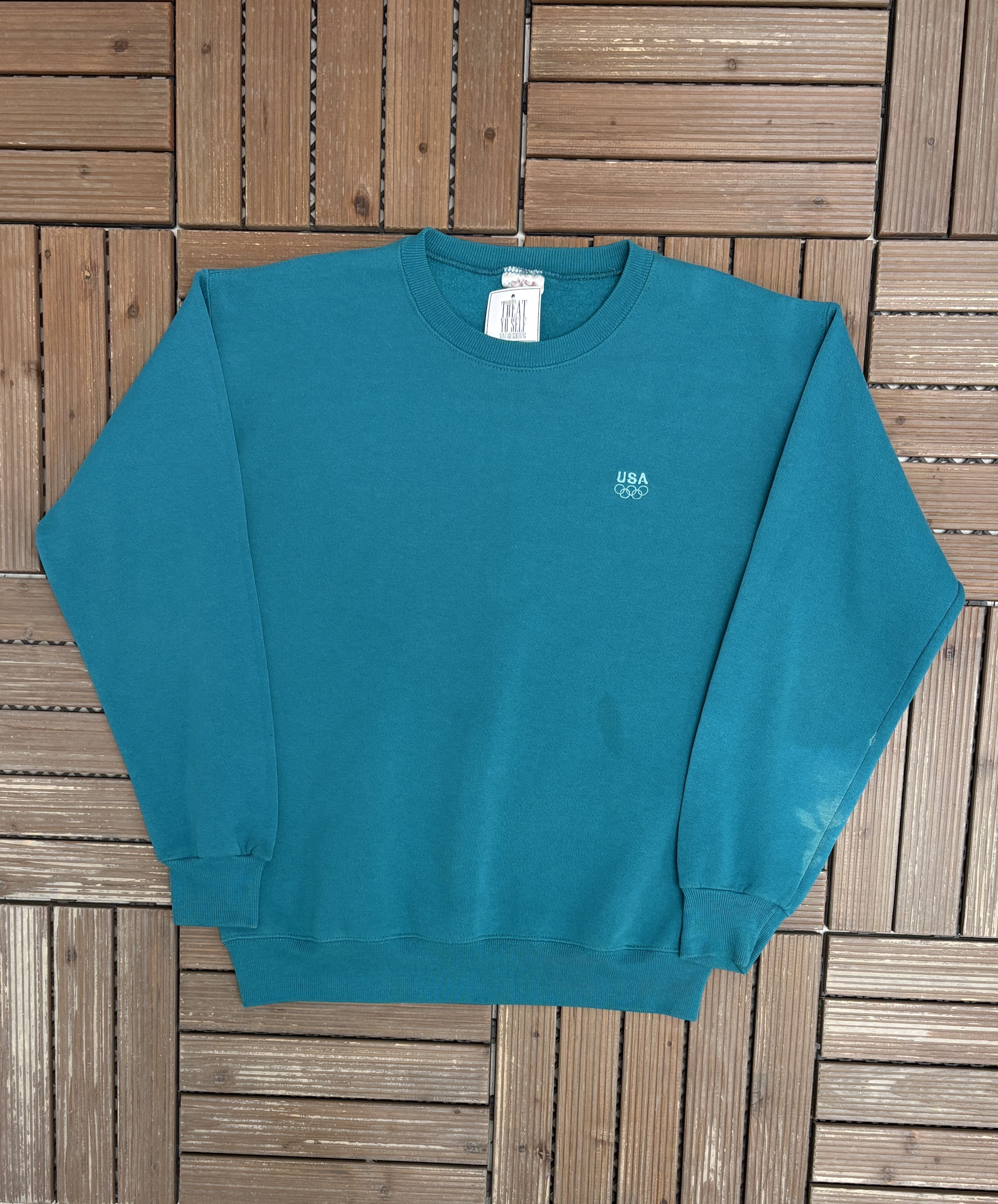 Vintage Atlanta Olympics 96 Embroidered Vintage Crewneck Sweater T-Shirts, Hoodie, Sweatshirt | PodTeesHub.com