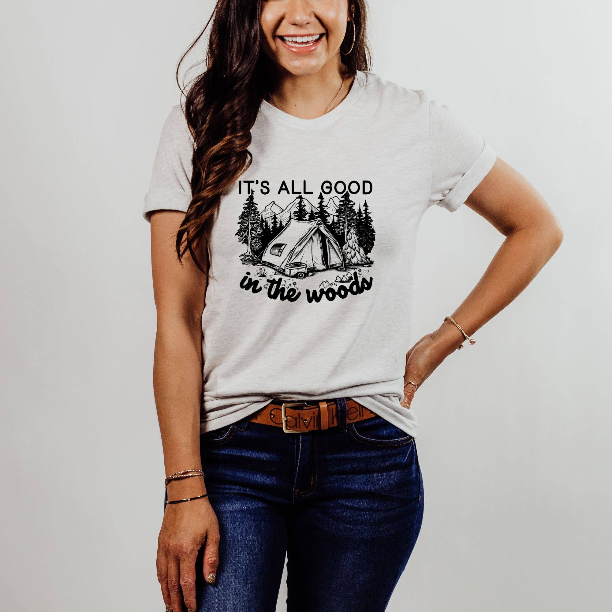 Camping Nature Lover Graphic Tee
All Good in the Woods 278 Hoodie, Sweatshirt | PodTeesHub.com
