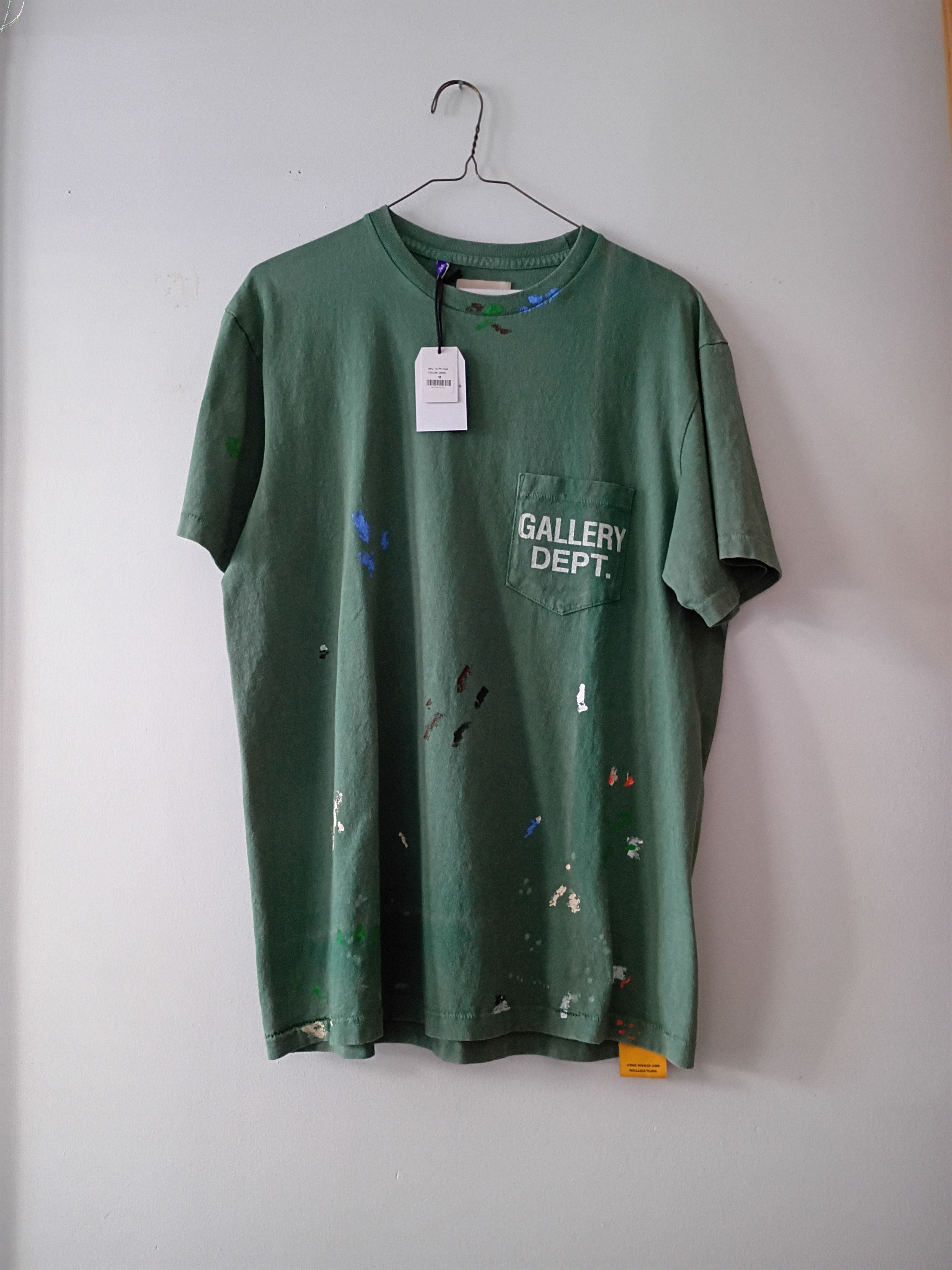 Dept Gallery Dept Vintage Painted Logo T Shirt Hoodie, Sweatshirt | PodTeesHub.com