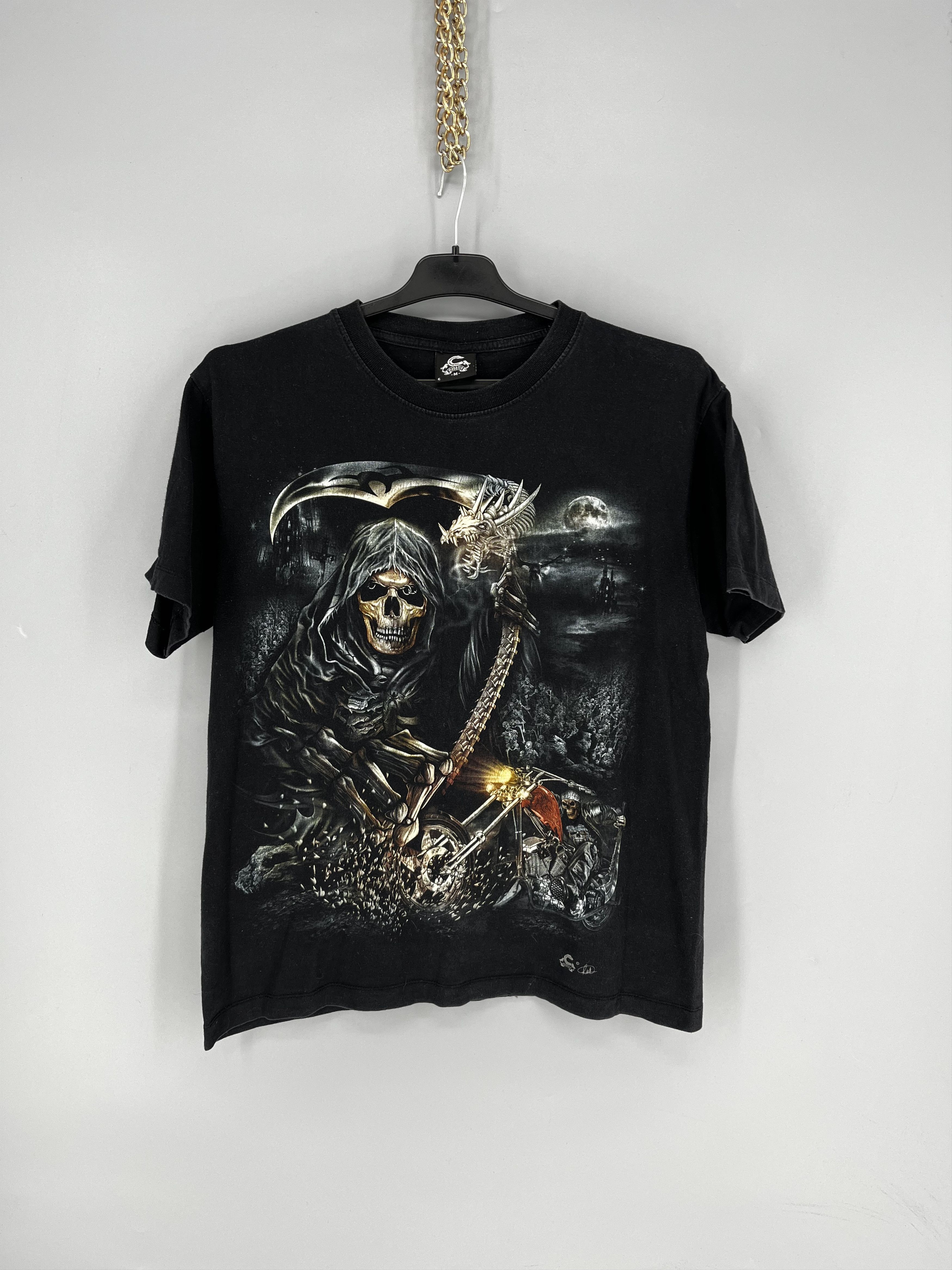 Vintage Spiral Wild T Shirt Tee Skull Big Logo Baggy 90s Hoodie, Sweatshirt | PodTeesHub.com