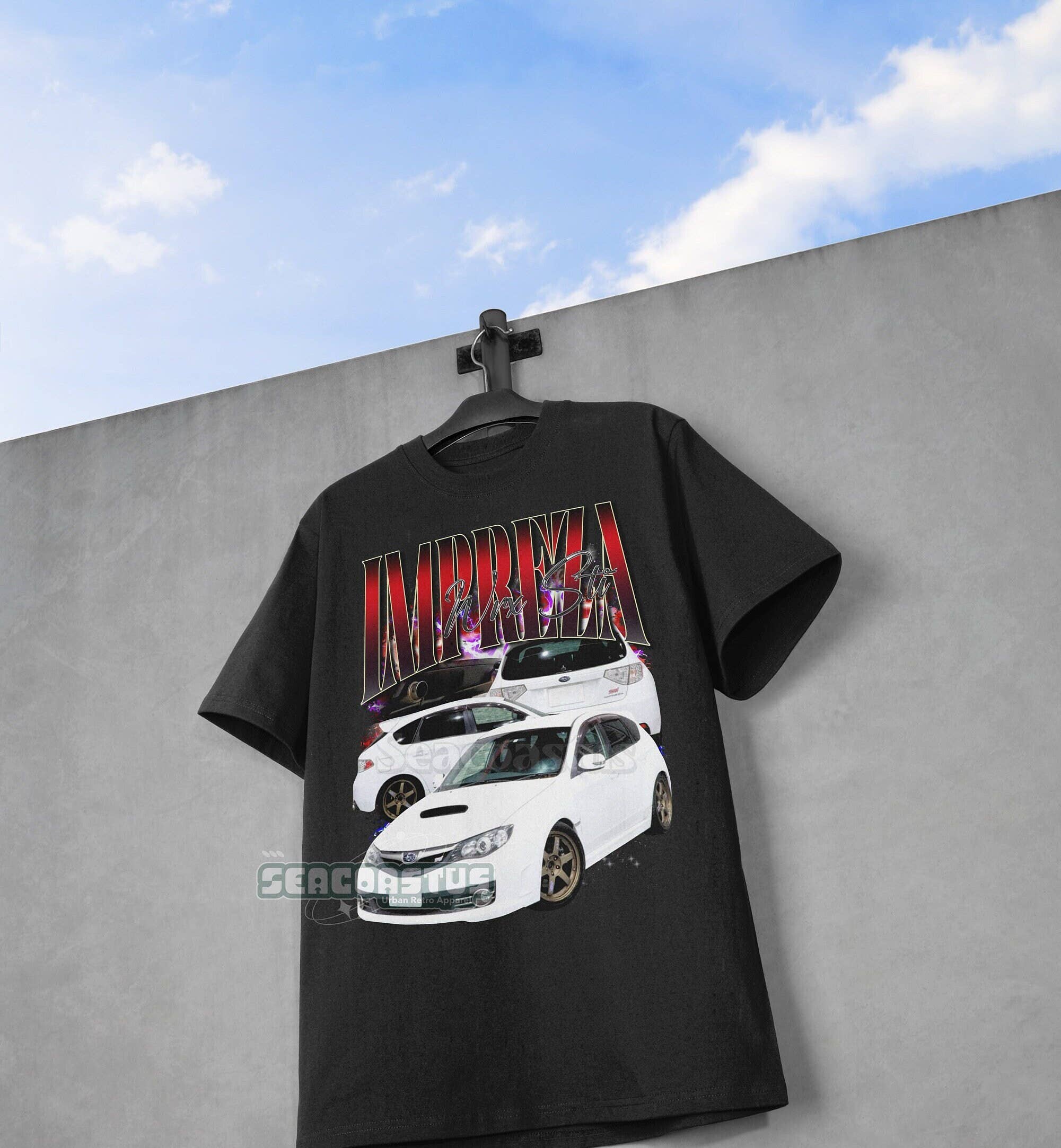 Impreza Wrx Sti Vintage T-Shirt Retro 90's Graphic Tee Hoodie, Sweatshirt | PodTeesHub.com