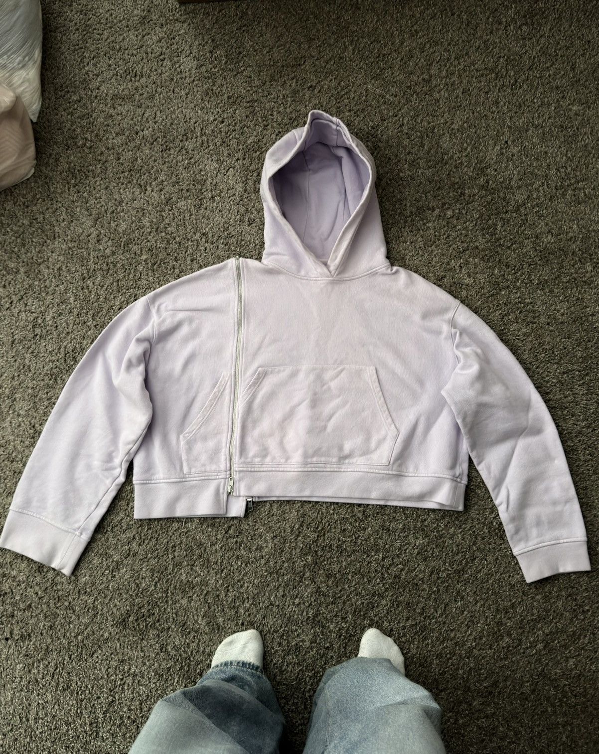 Margiela Maison Margiela Asymmetrical Zip Hoodie T-Shirts, Sweatshirt | PodTeesHub.com