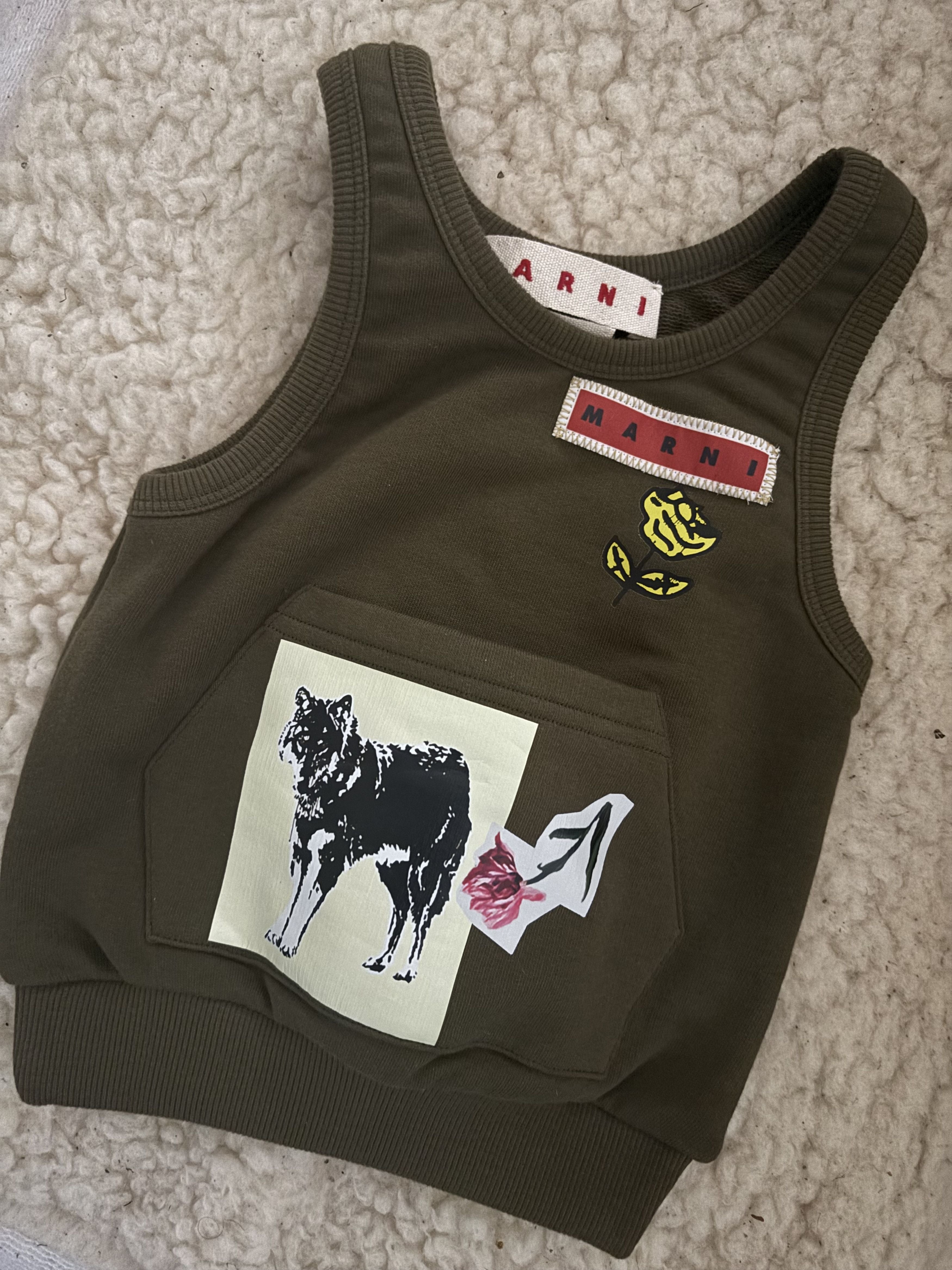 Marni Fw 25 Jersey Green Small Shopping Tote T-Shirts, Hoodie, Sweatshirt | PodTeesHub.com