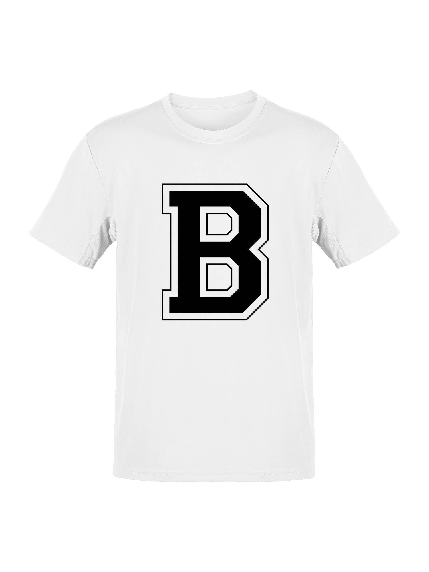 College Varsity Letter B Unisex T-Shirt Women's T-Shirt Hoodie, Sweatshirt | PodTeesHub.com