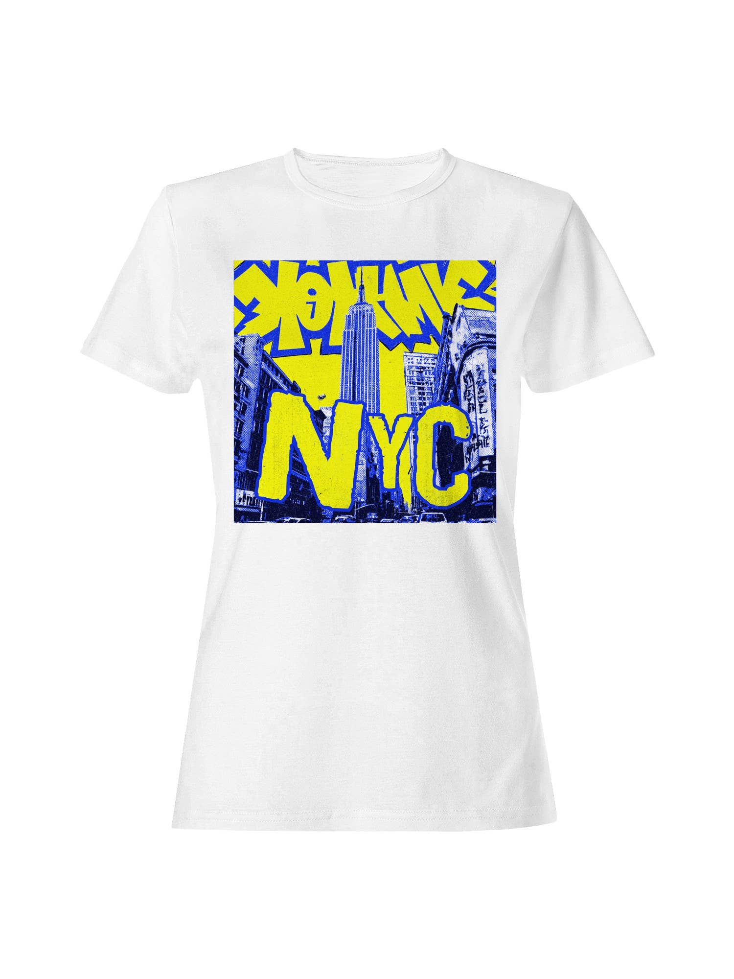 Nyc Graffiti Skyline Art Women's T-Shirt Hoodie, Sweatshirt | PodTeesHub.com