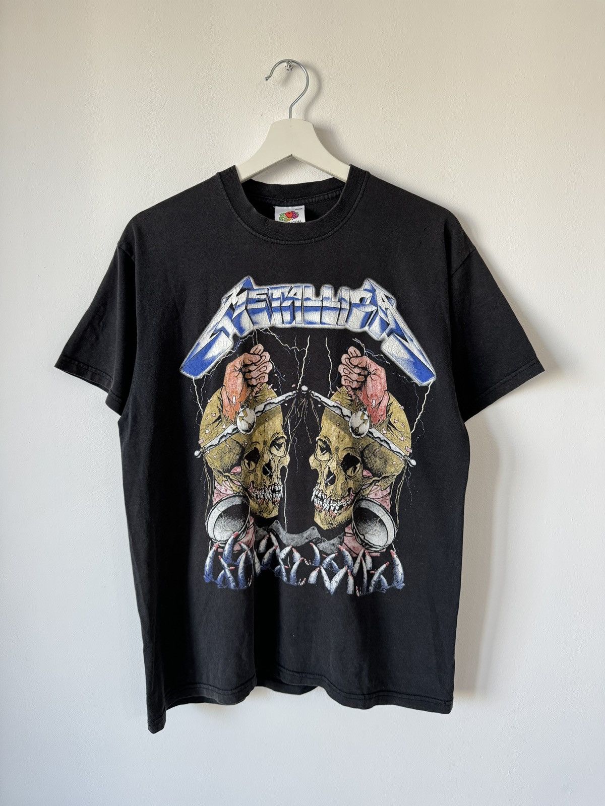X Vintage Metallica Vintage Distressed Tee Hoodie, Sweatshirt | PodTeesHub.com