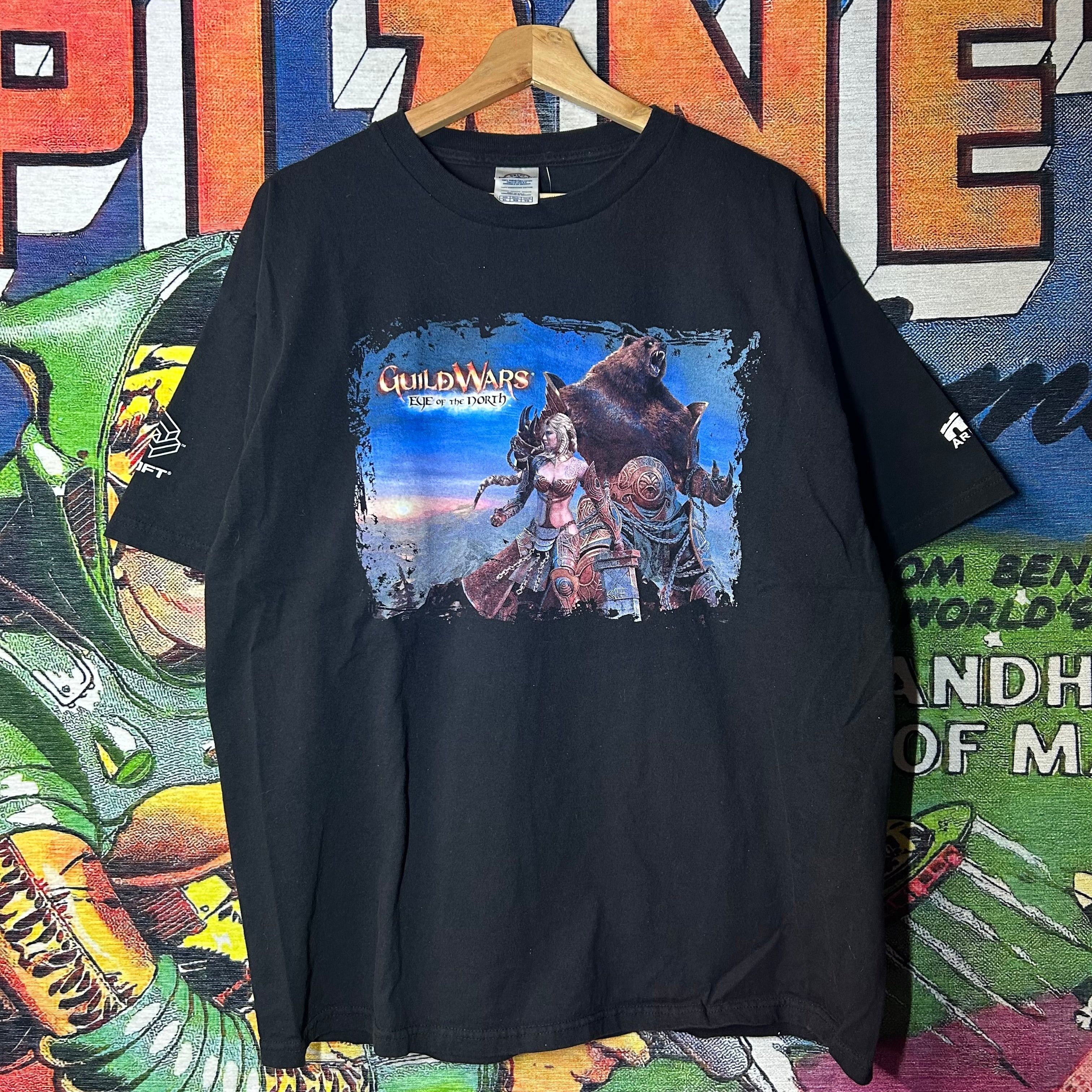 Vintage Y2k 2007 Guild Wars Video Game Tee Size Xl Hoodie, Sweatshirt | PodTeesHub.com