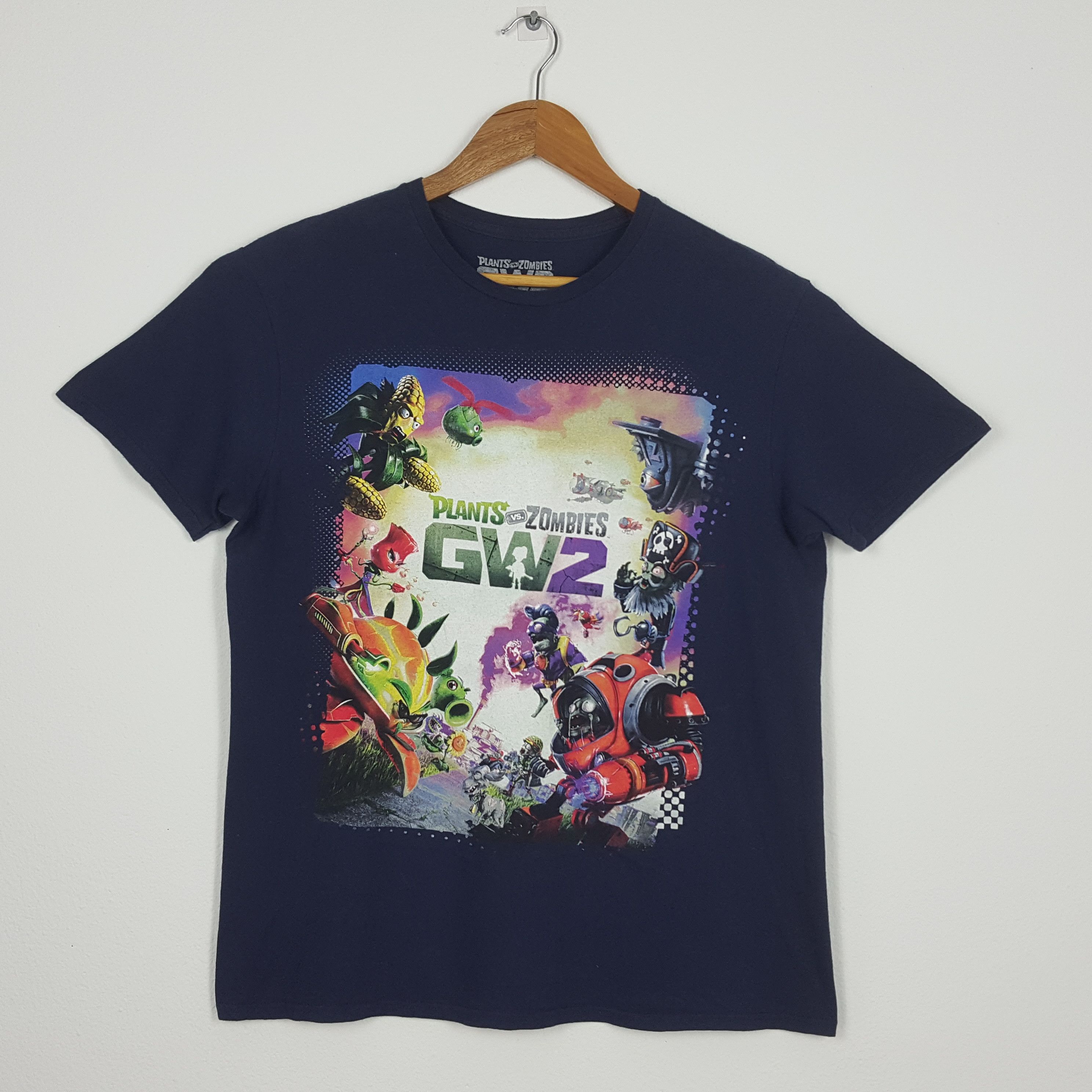 Vintage Plants Vs Zombies Gw2 Game Playstation T Shirt Hoodie, Sweatshirt | PodTeesHub.com