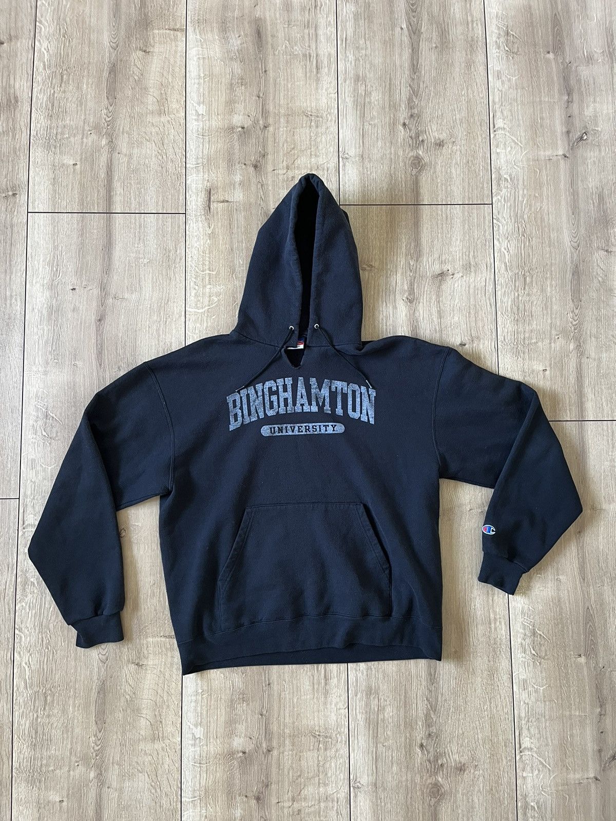 Vintage Champion Binghamton Hoodie T-Shirts, Sweatshirt | PodTeesHub.com