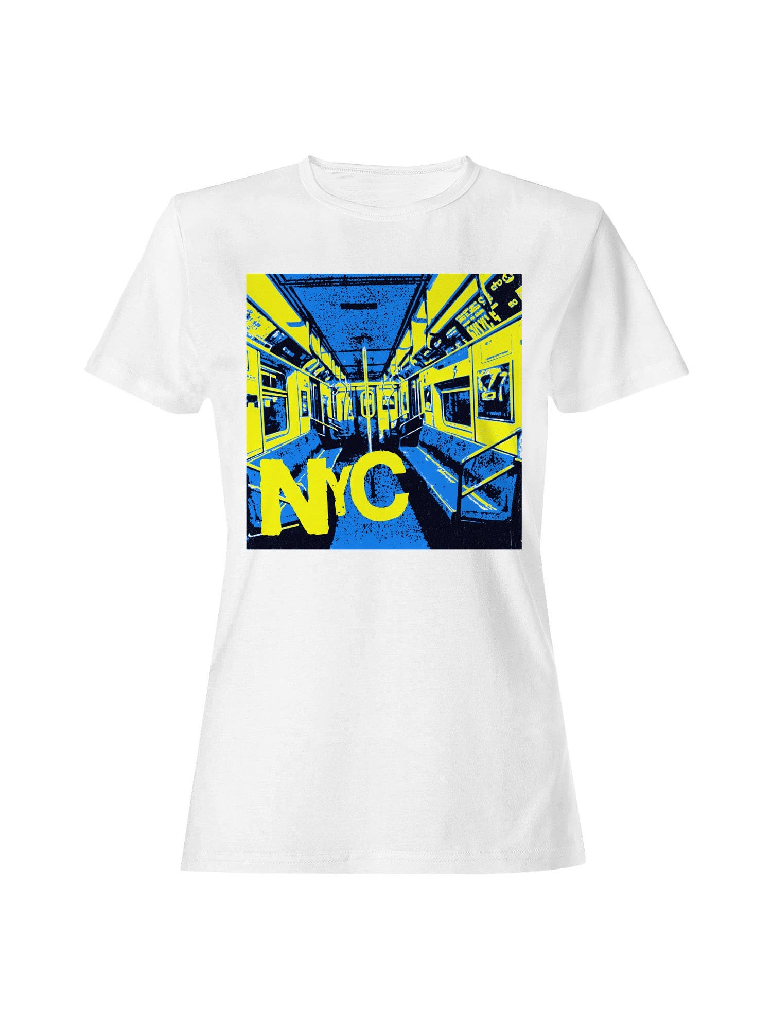 Nyc Vibrant Subway Art Design Women's T-Shirt Hoodie, Sweatshirt | PodTeesHub.com