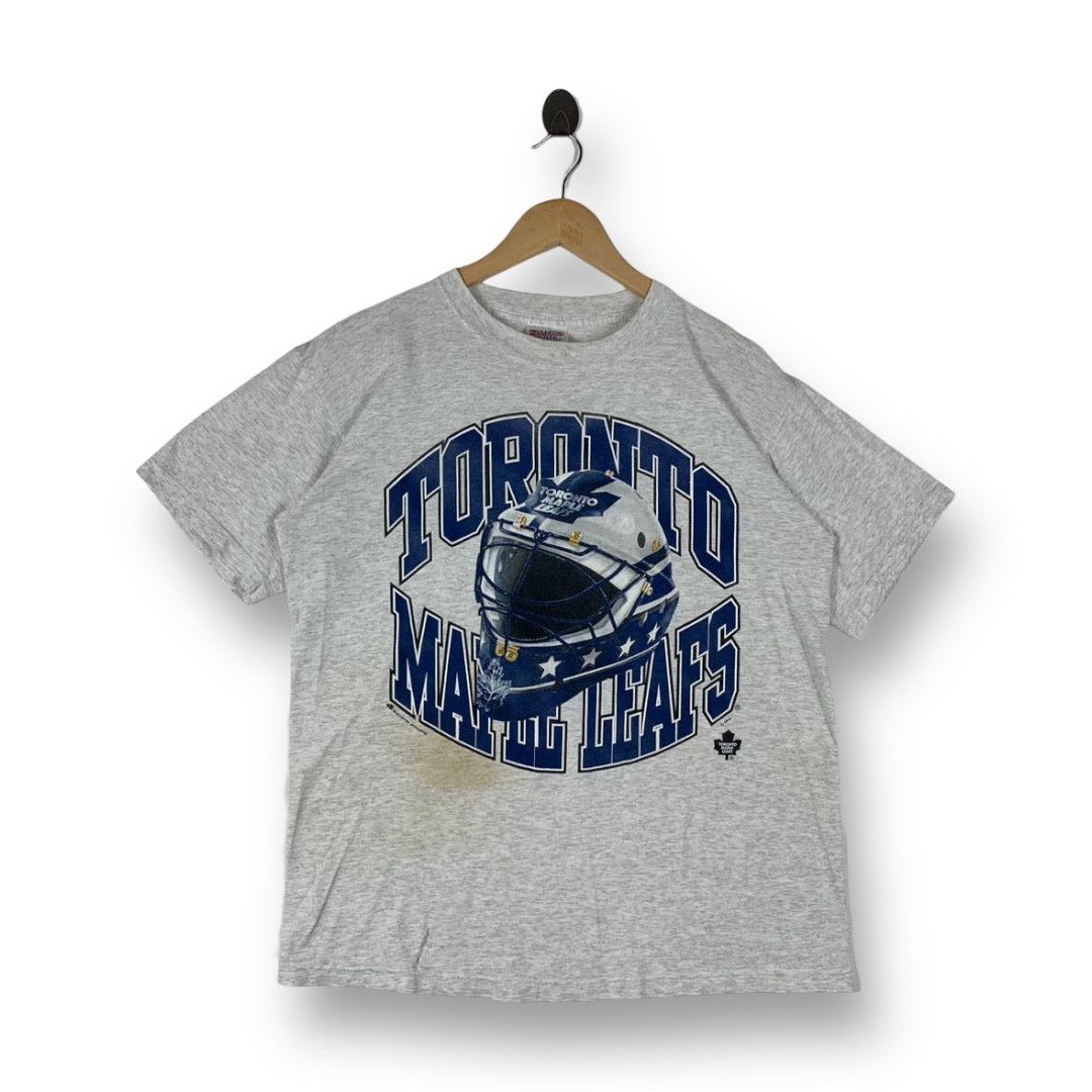 Nhl Vintage Toronto Maple Leaf Nhl Printed Tee Hoodie, Sweatshirt | PodTeesHub.com