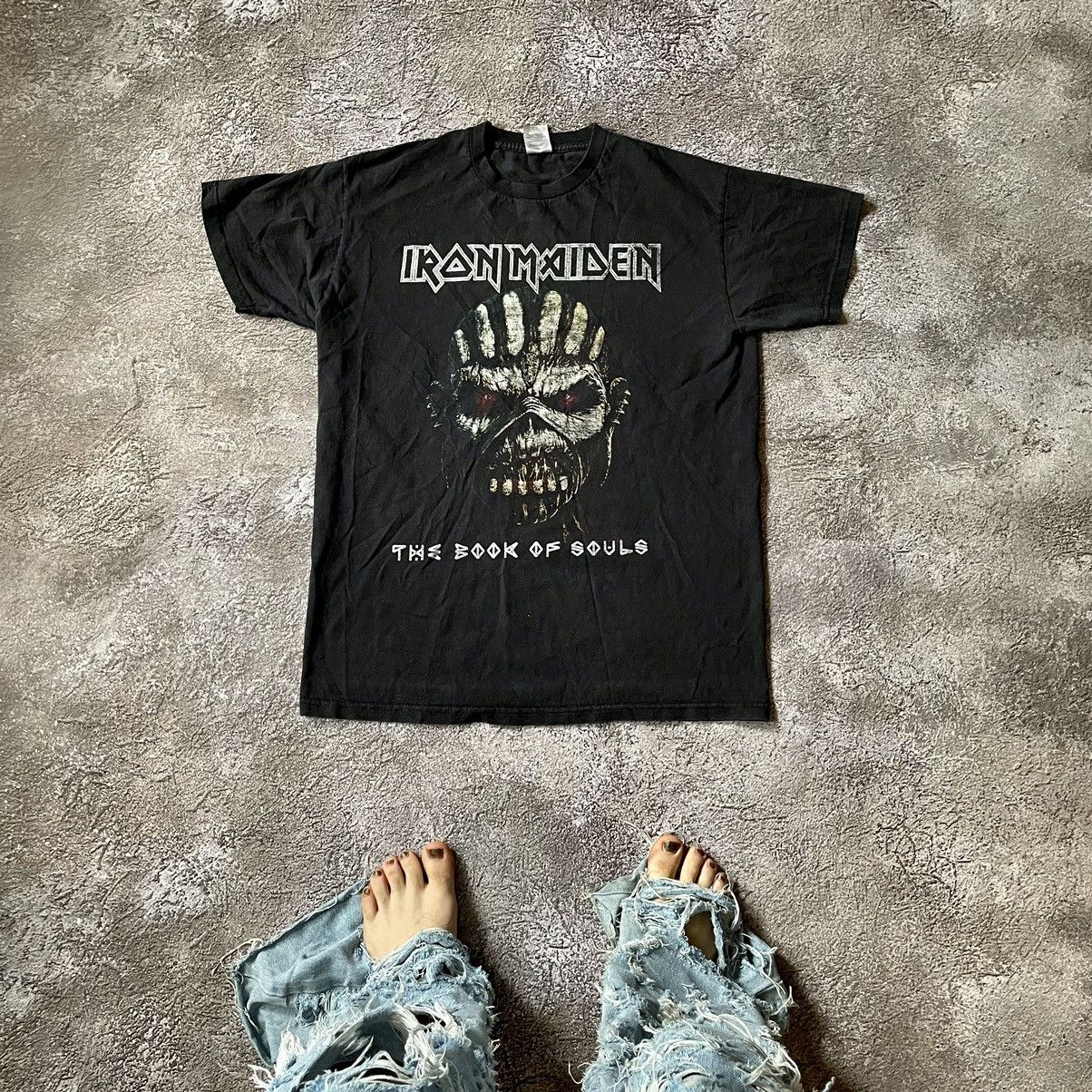 Band Tees Vintage Y2k Iron Maiden Face Angel Dead Skulls Horror Tee Hoodie, Sweatshirt | PodTeesHub.com