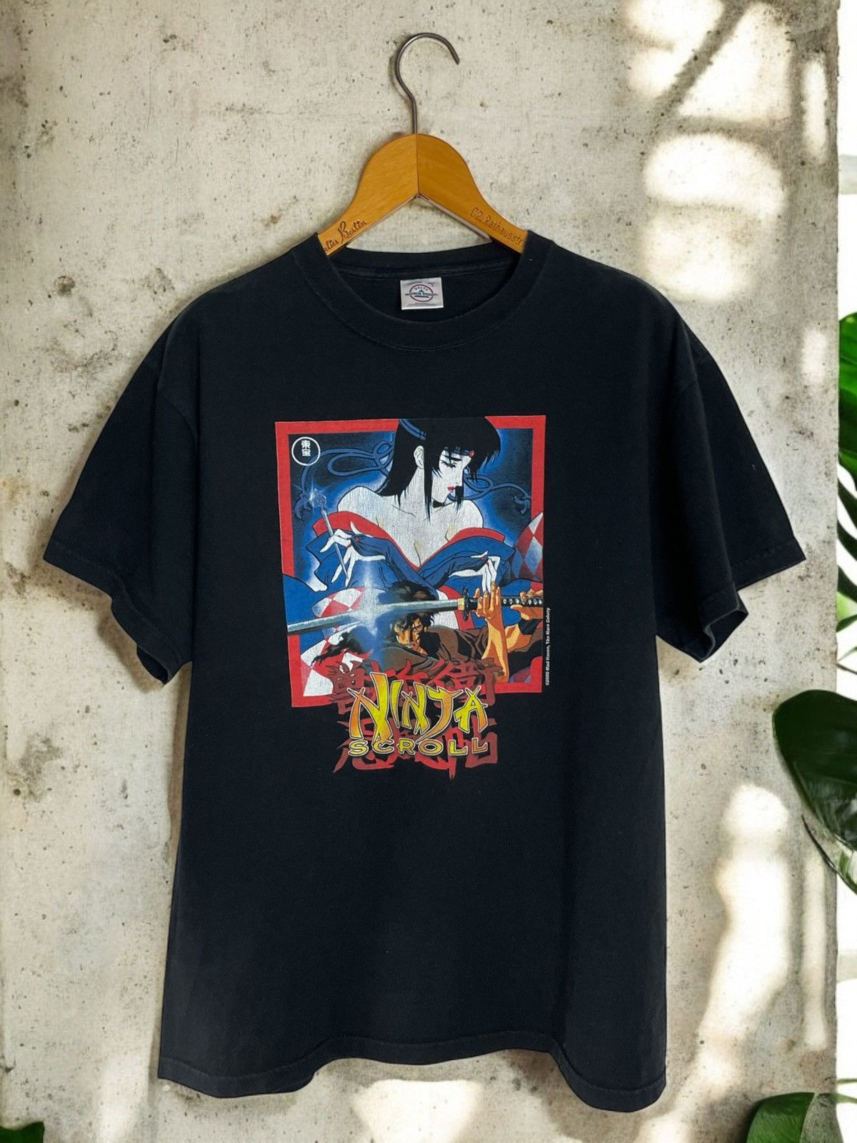 Ninja Scroll Vintage Anime T Shirt 2000 Manga Movie Tee Hoodie, Sweatshirt | PodTeesHub.com