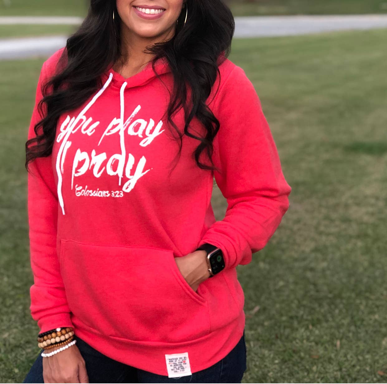 Script Hoodie | Christian Apparel | Sports Mom T-Shirts, Sweatshirt | PodTeesHub.com