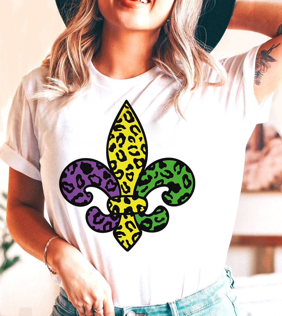 Mardi Gras Fleur De Lis - Mardi Gras Fun Party Nola T-Shirt Hoodie, Sweatshirt | PodTeesHub.com