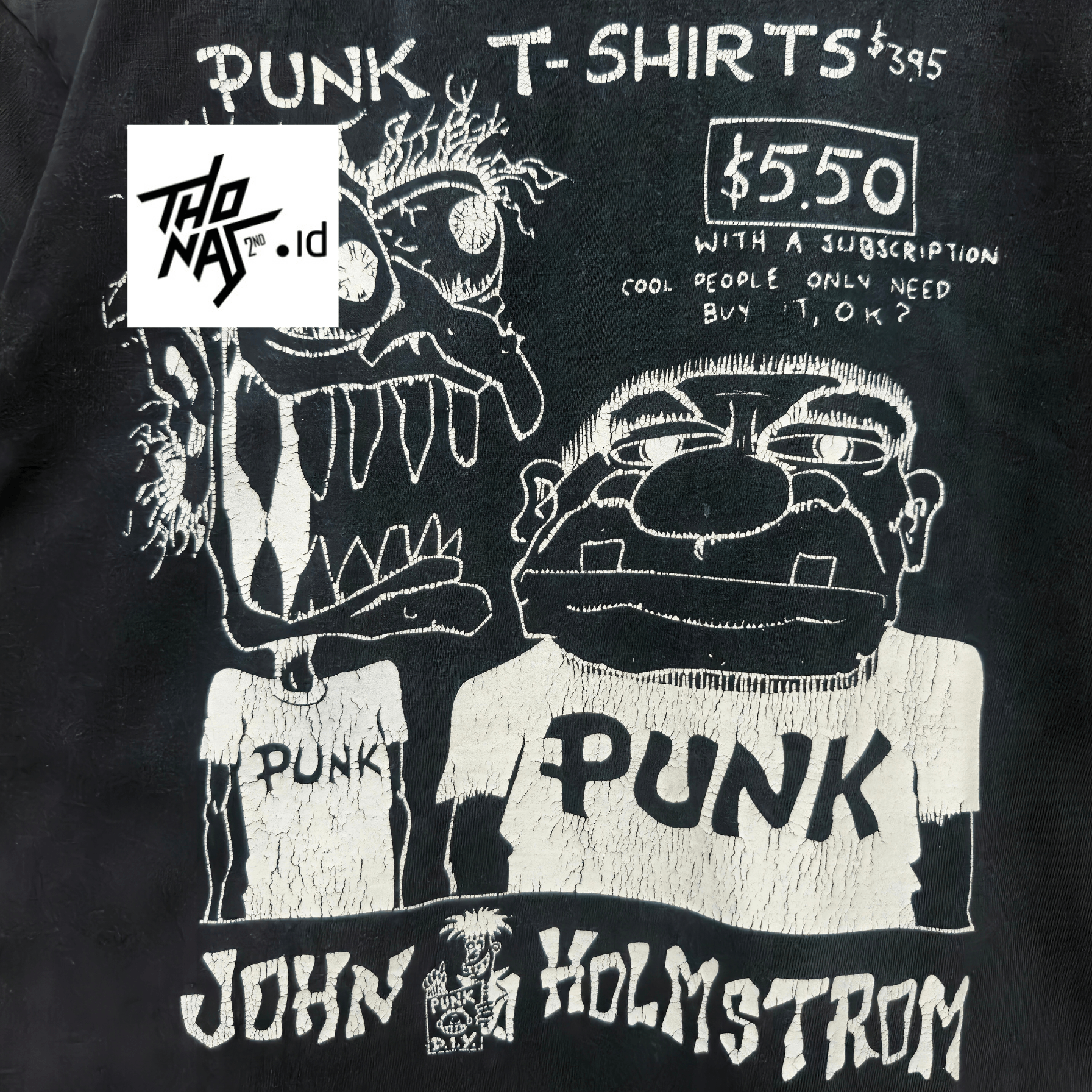 Band Tees Vintage Punk John Holmstrom Hardcore New York Magazine L Hoodie, Sweatshirt | PodTeesHub.com