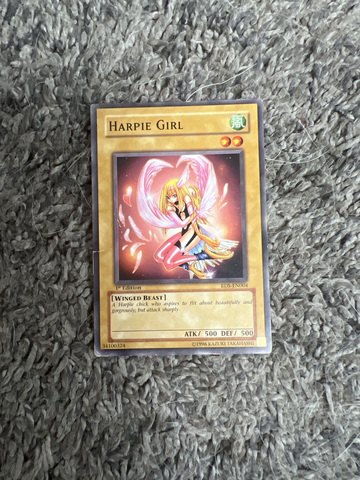Vintage 1996 Konami Yu Gi Oh Harpie Girl Card T-Shirts, Hoodie, Sweatshirt