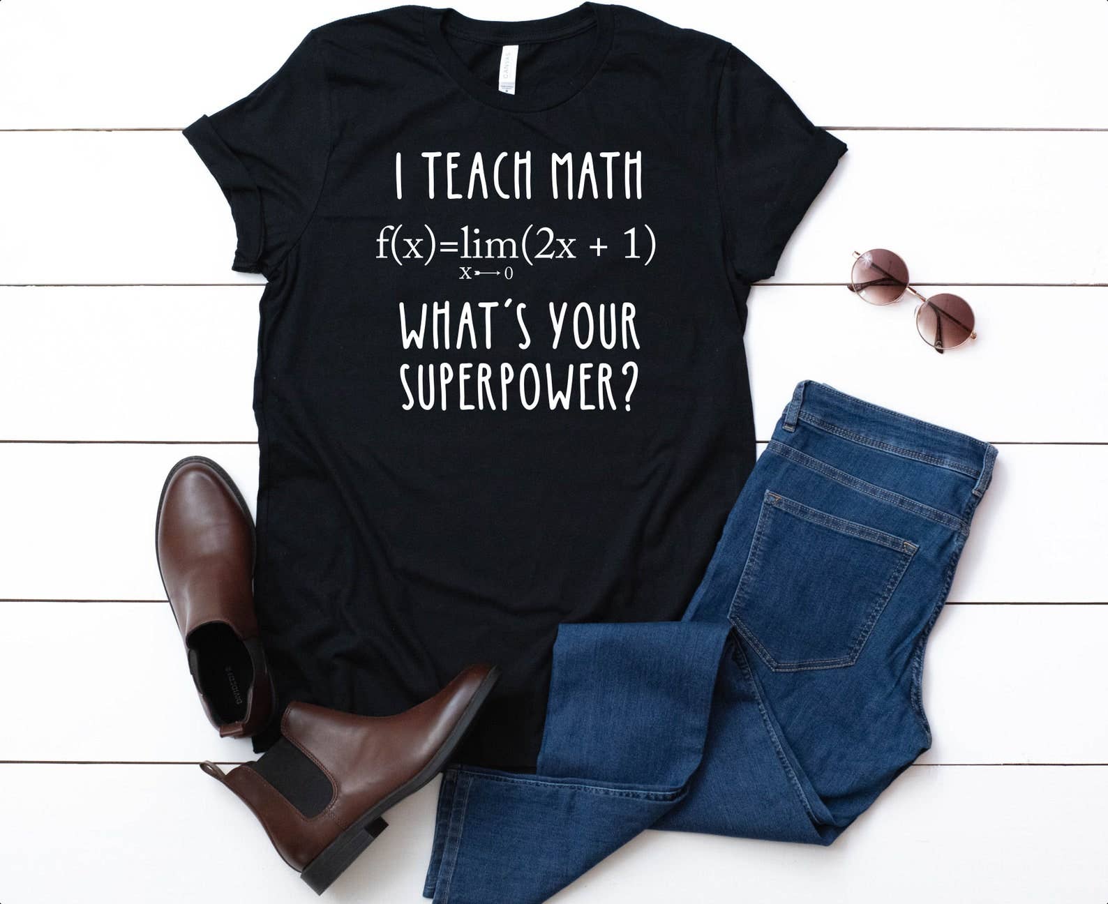 I Teach Math What's Your Name T-Shirt Hoodie, Sweatshirt | PodTeesHub.com