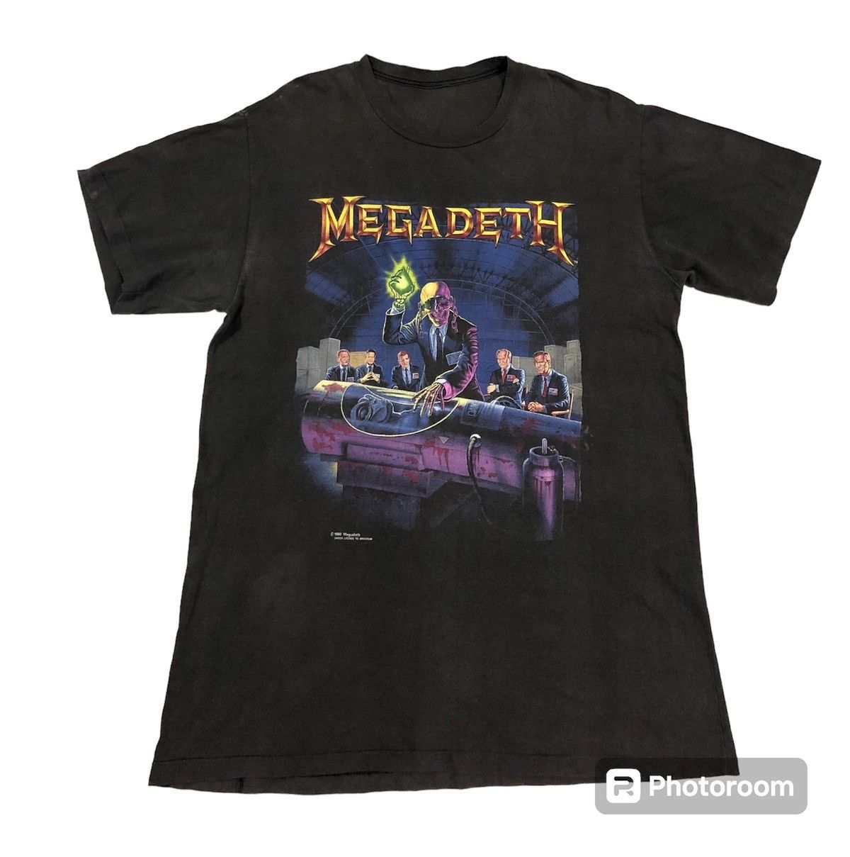 Megadeth X Vintage Vintage Megadeth 90s Tshirt Hoodie, Sweatshirt | PodTeesHub.com