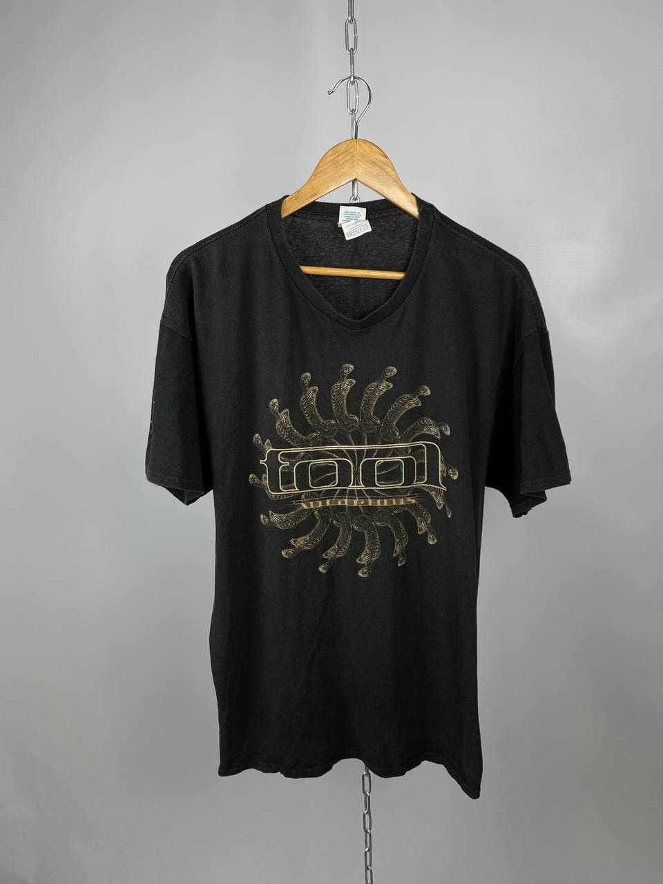 Band Tees Tool Vintage Band Tee T Shirt Streetwear Black Size Xl Hoodie, Sweatshirt | PodTeesHub.com