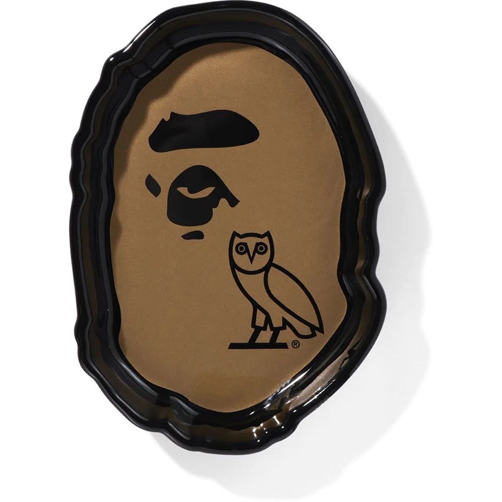 October S Very Own Bape X Ovo Ape Head Cigar Ashtray Black Gold T-Shirts, Hoodie, Sweatshirt | PodTeesHub.com