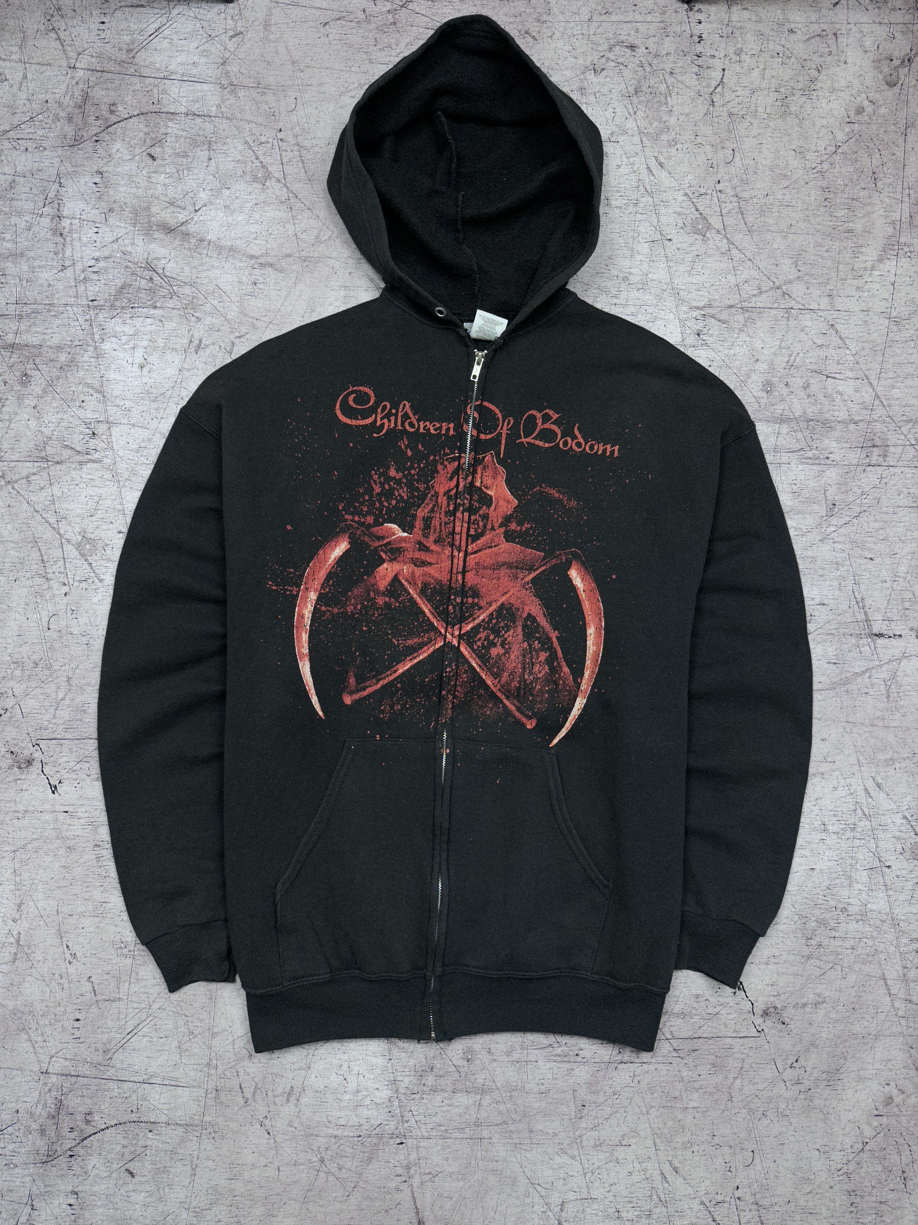Vintage Children Of Sodom Vintage Mens Zip Hoodie T-Shirts, Sweatshirt | PodTeesHub.com