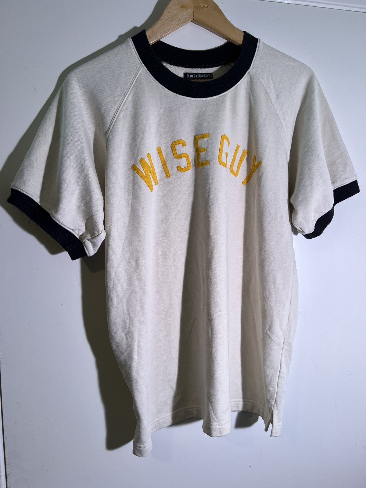 Vintage Y2k 2000 S Vtg Vintage Lucky Brand Wise Guy Retro Tee Shirt Hoodie, Sweatshirt | PodTeesHub.com