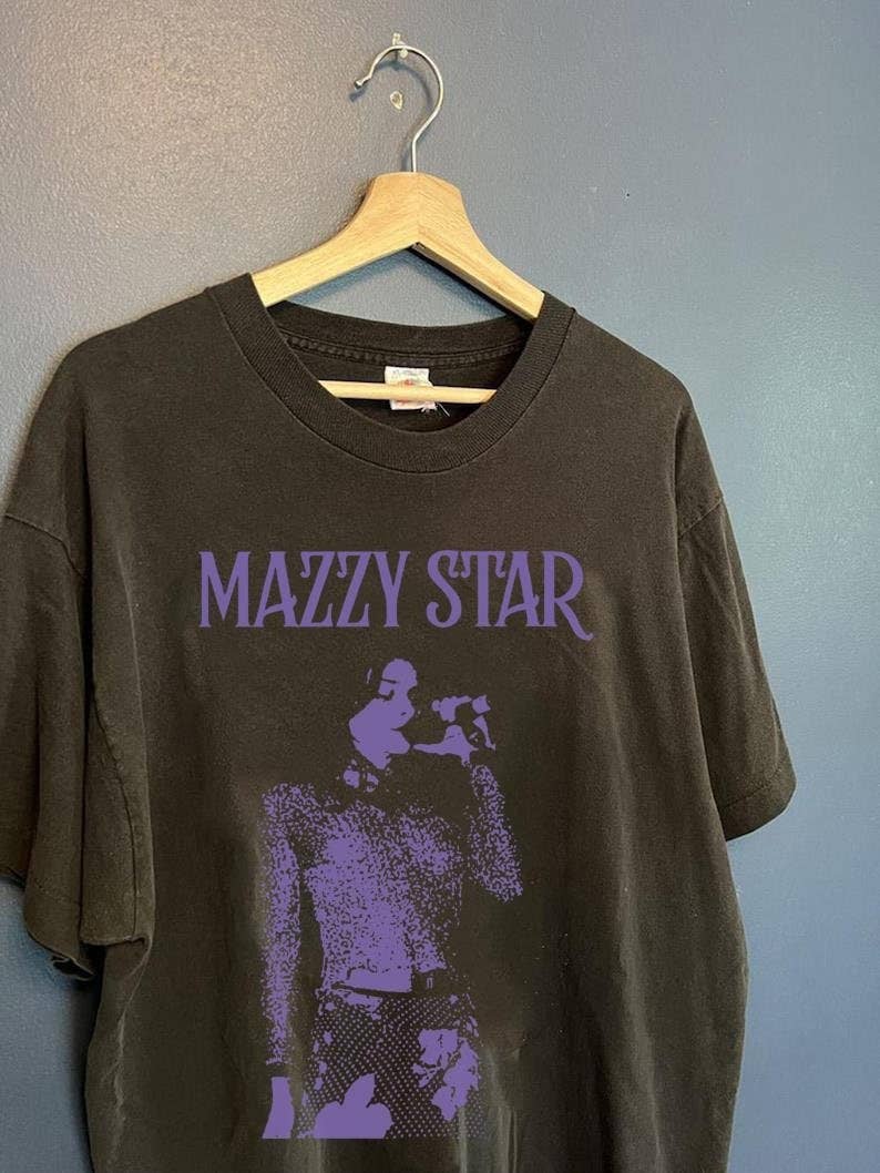 Vtg Y2K Mazzy Star Aesthetic Tee - Retro Inspired Shirt Hoodie, Sweatshirt | PodTeesHub.com