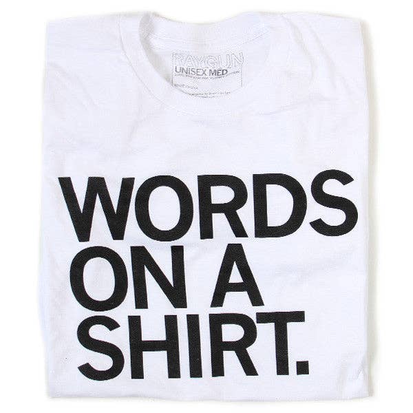 Words On A Shirt Hoodie, Sweatshirt | PodTeesHub.com