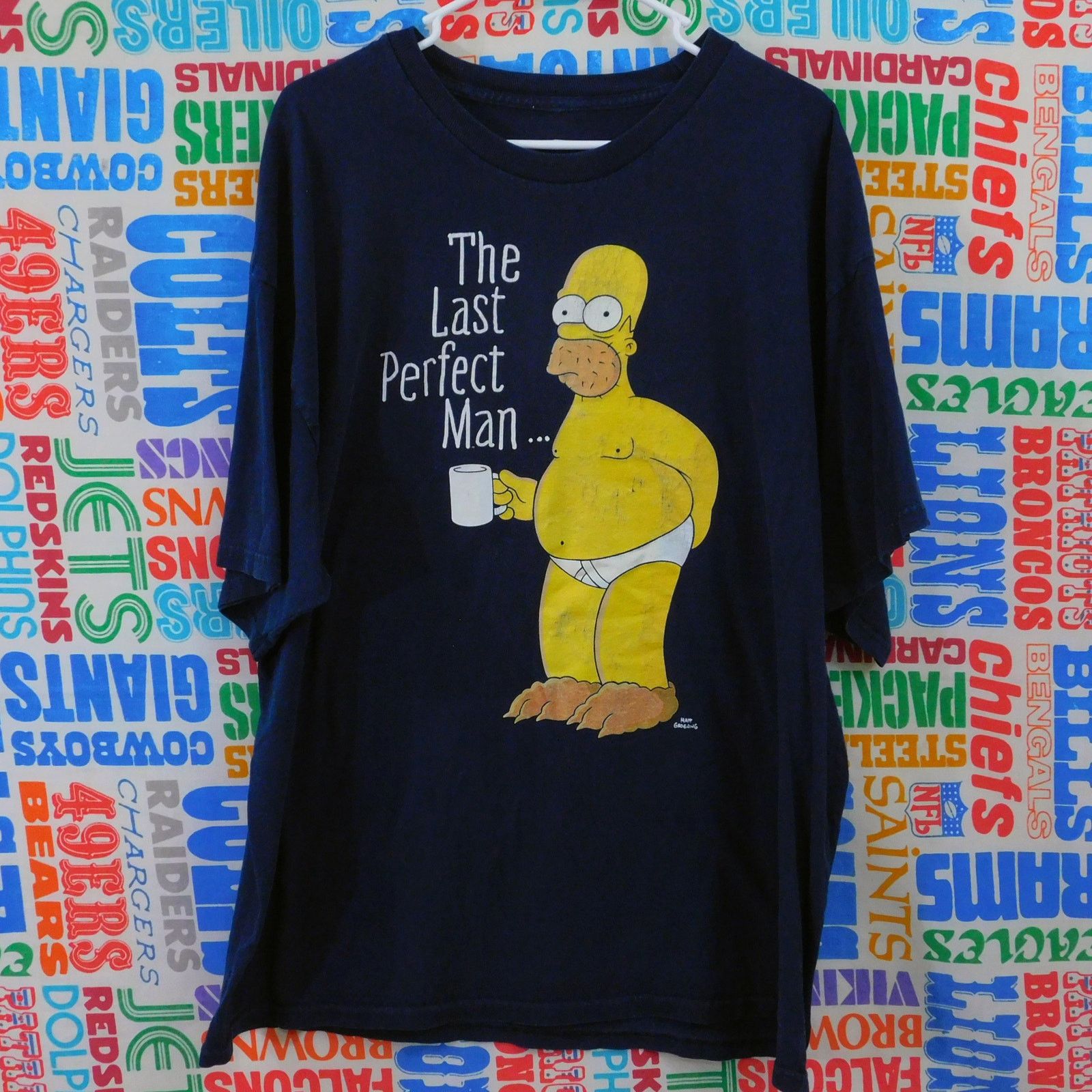 The Simpsons Y2k Homer Simpson The Last Perfect Man T Shirt Size 2xl Hoodie, Sweatshirt | PodTeesHub.com
