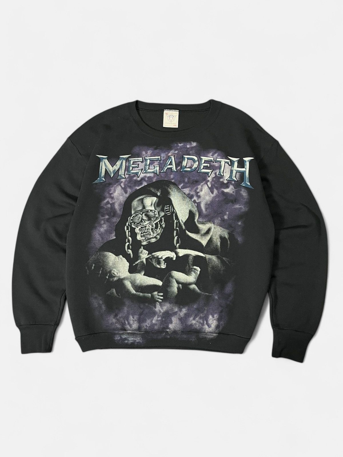 Vintage Megadeth 90 S Youthanasia Aop Sweater T-Shirts, Hoodie, Sweatshirt | PodTeesHub.com